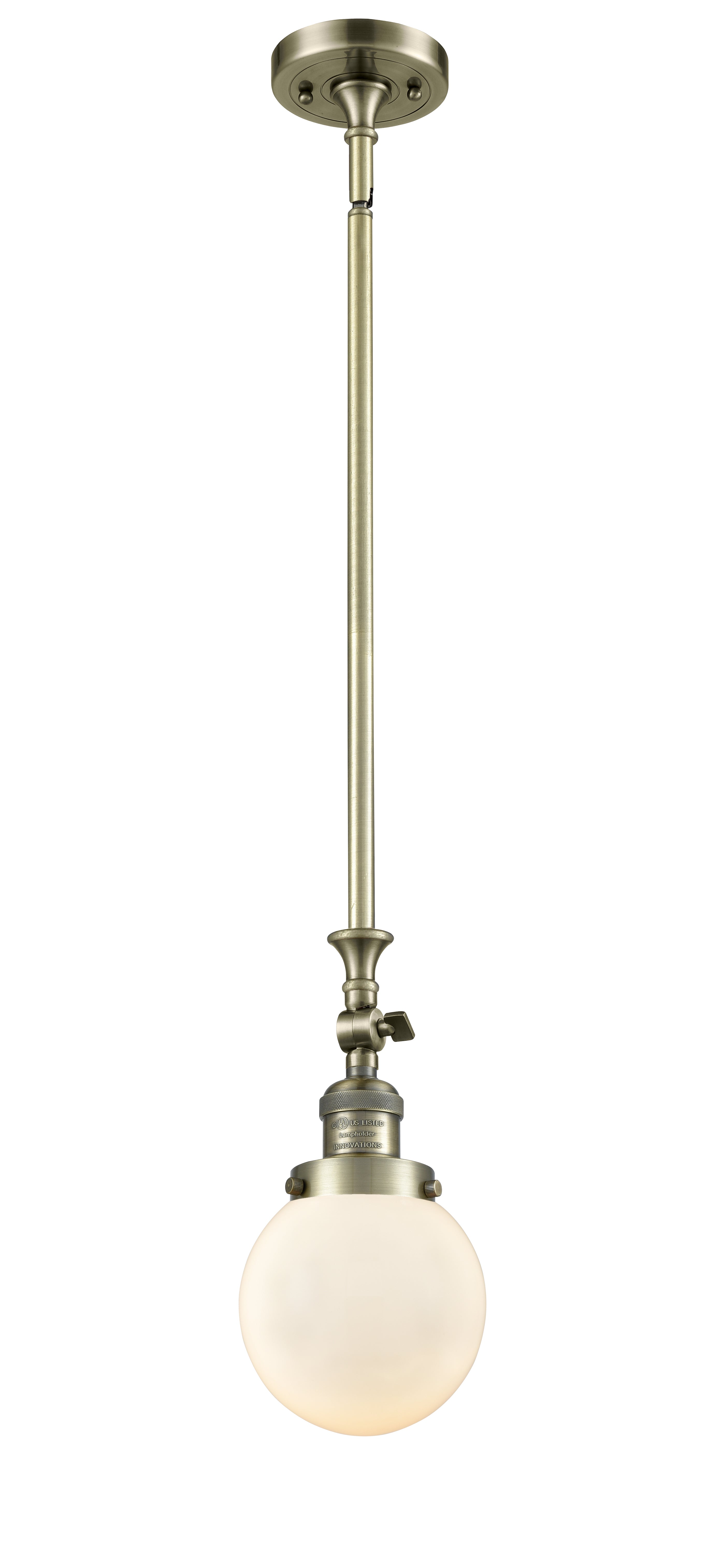Franklin Restoration Mini Pendant Antique Brass