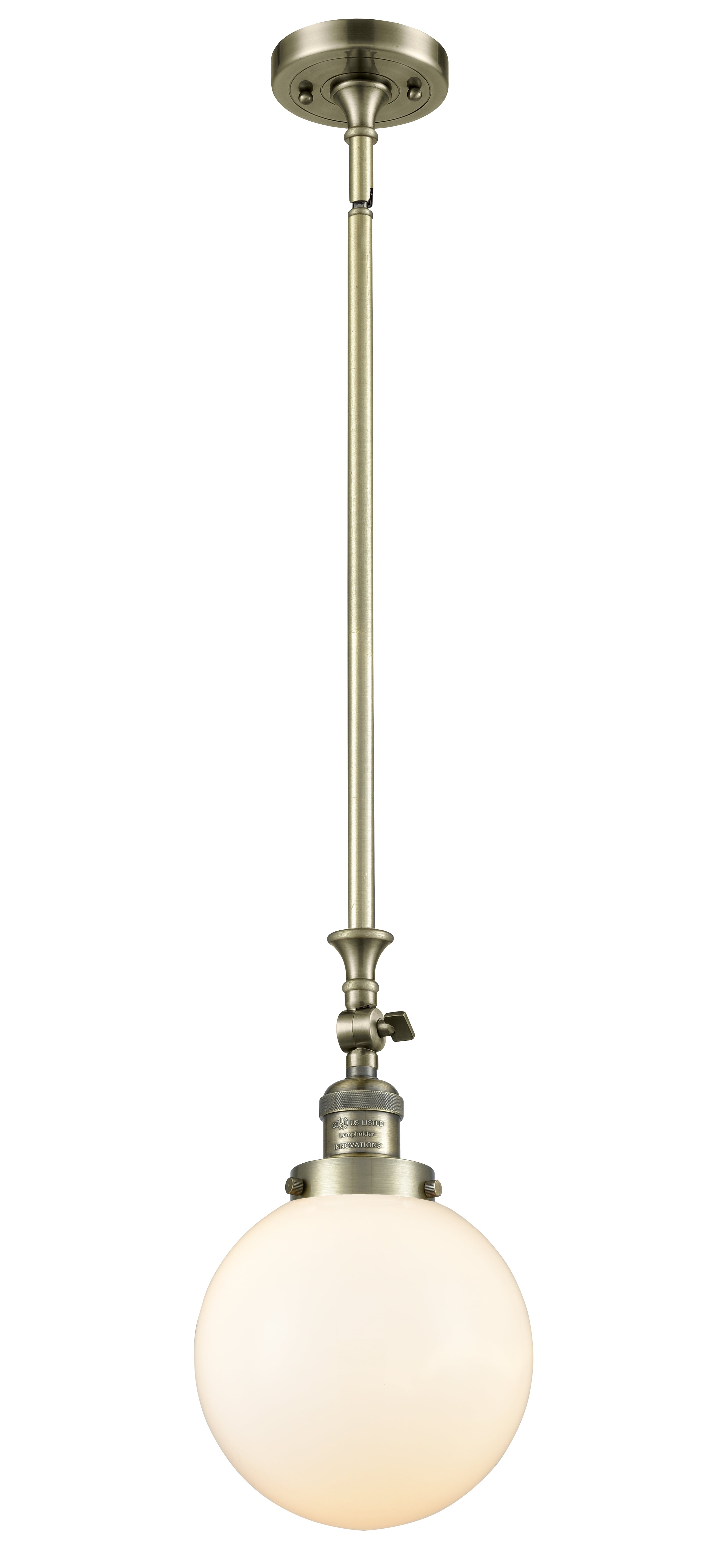 Franklin Restoration Mini Pendant Antique Brass