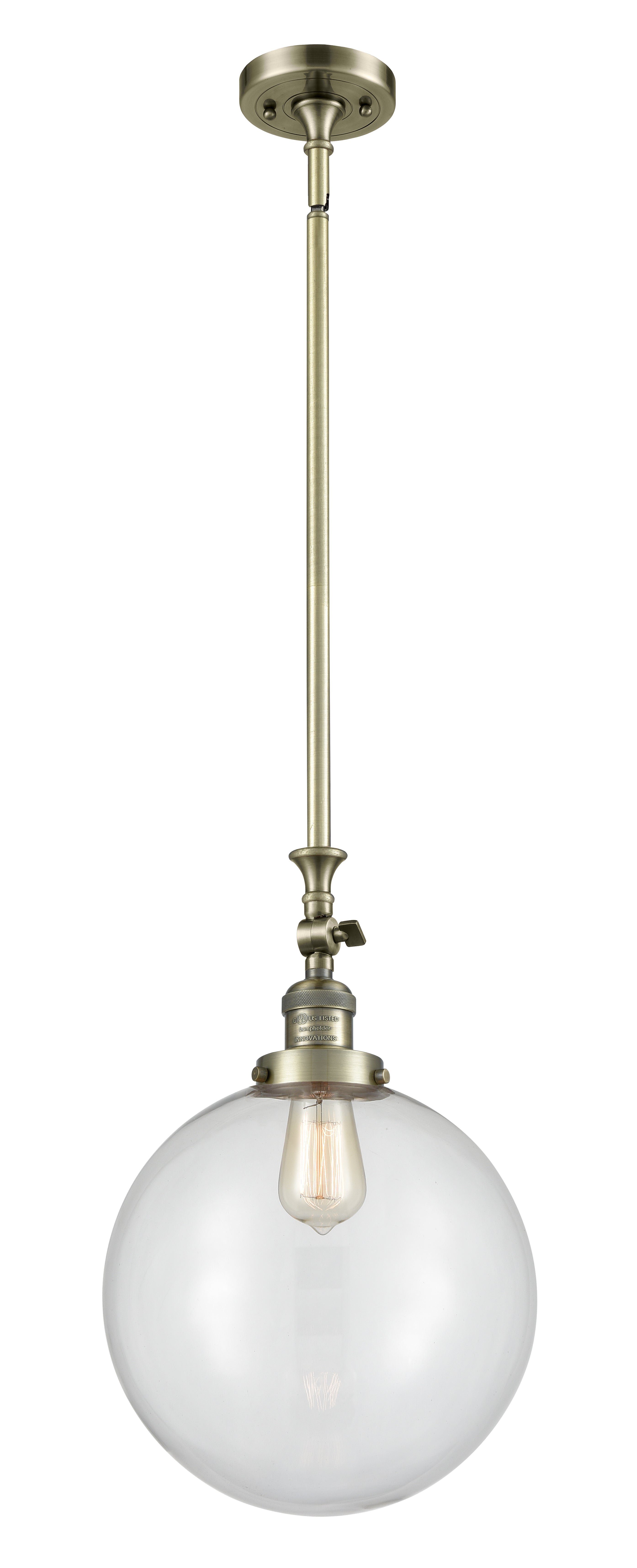 Franklin Restoration 6W Mini Pendant Brass