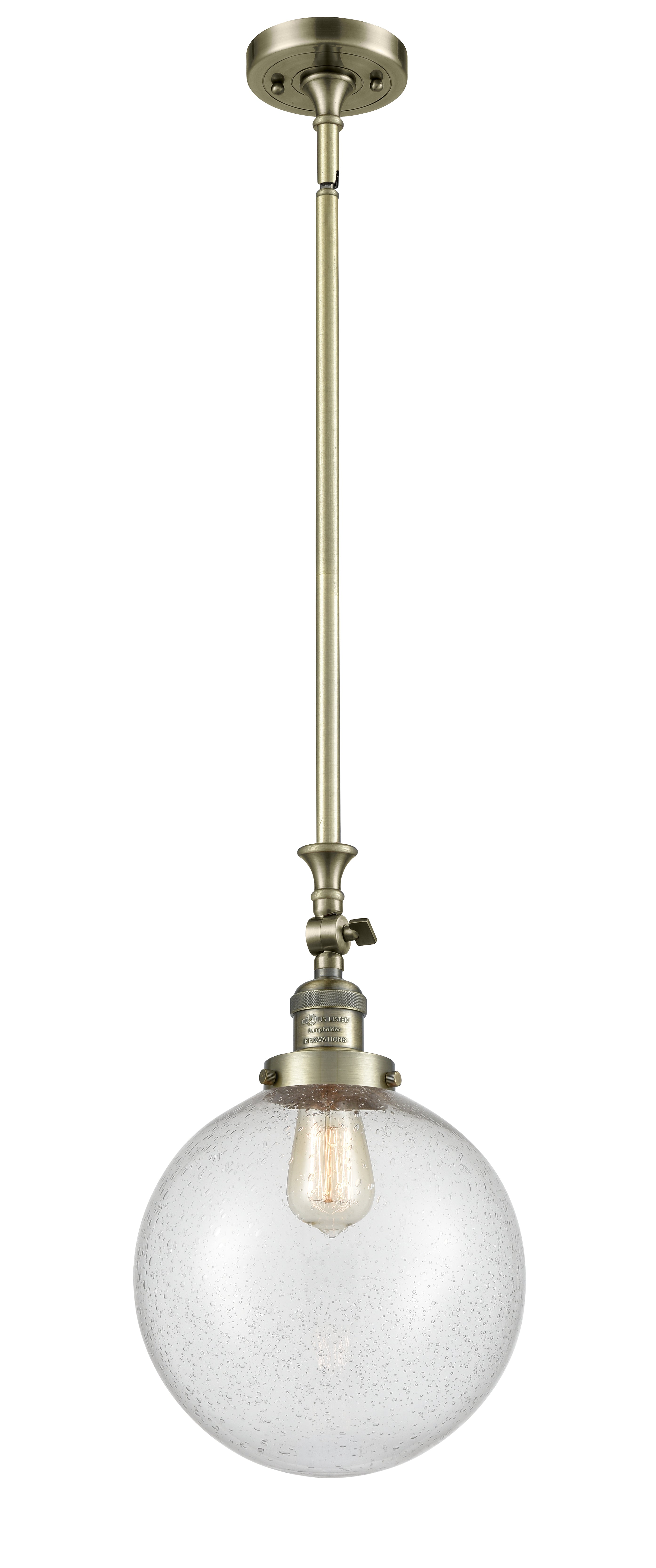 Franklin Restoration Mini Pendant Antique Brass