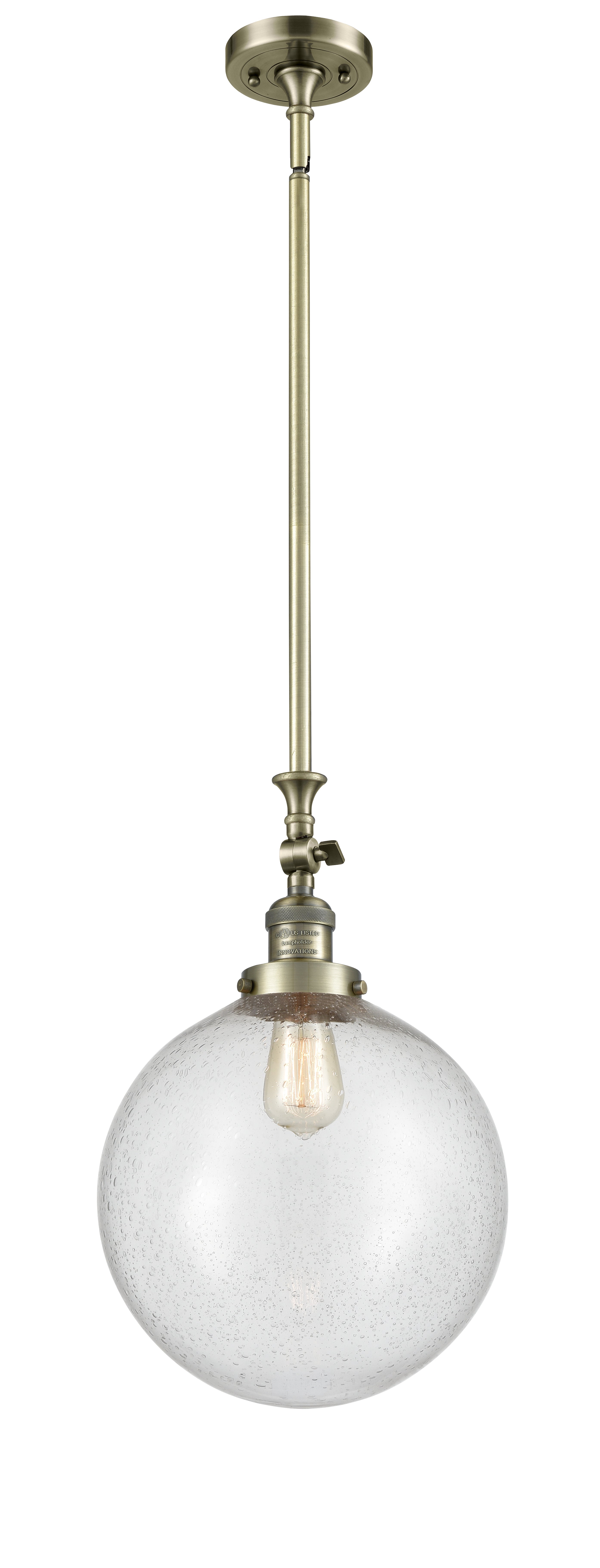 Franklin Restoration Antique Brass Mini Pendant