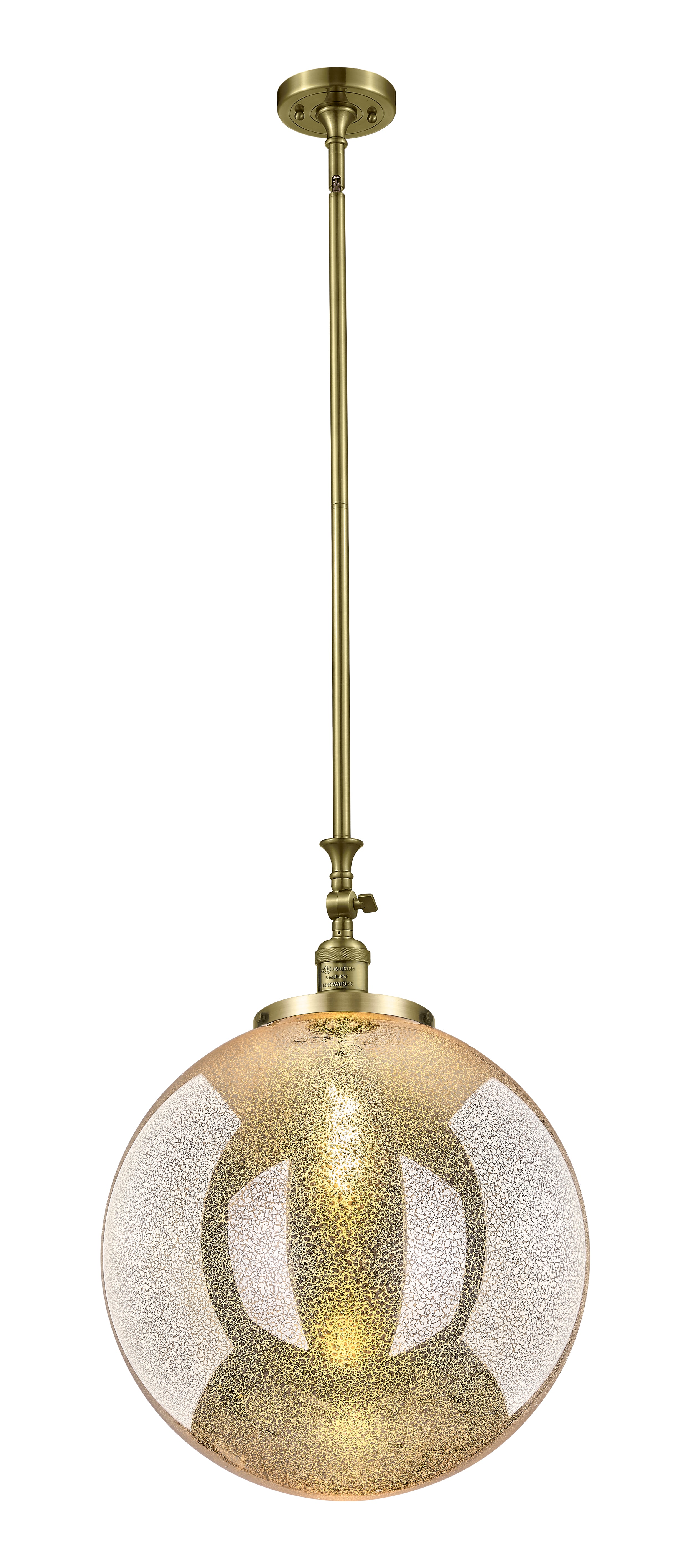 Franklin Restoration Mini Pendant Cast Brass