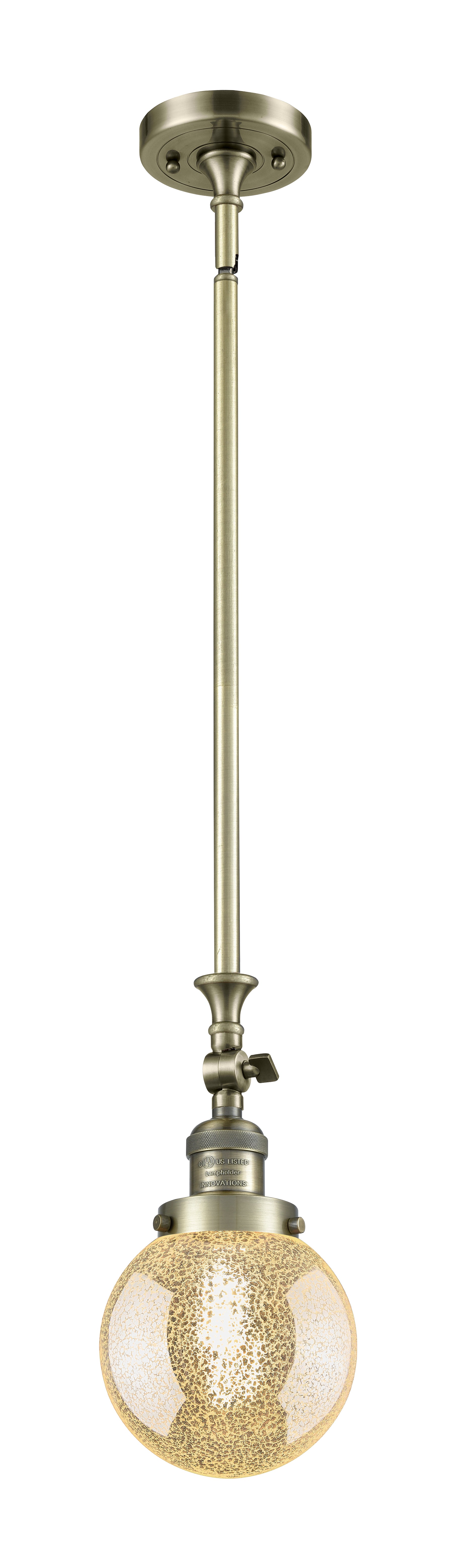 Franklin Restoration Mini Pendant Cast Brass