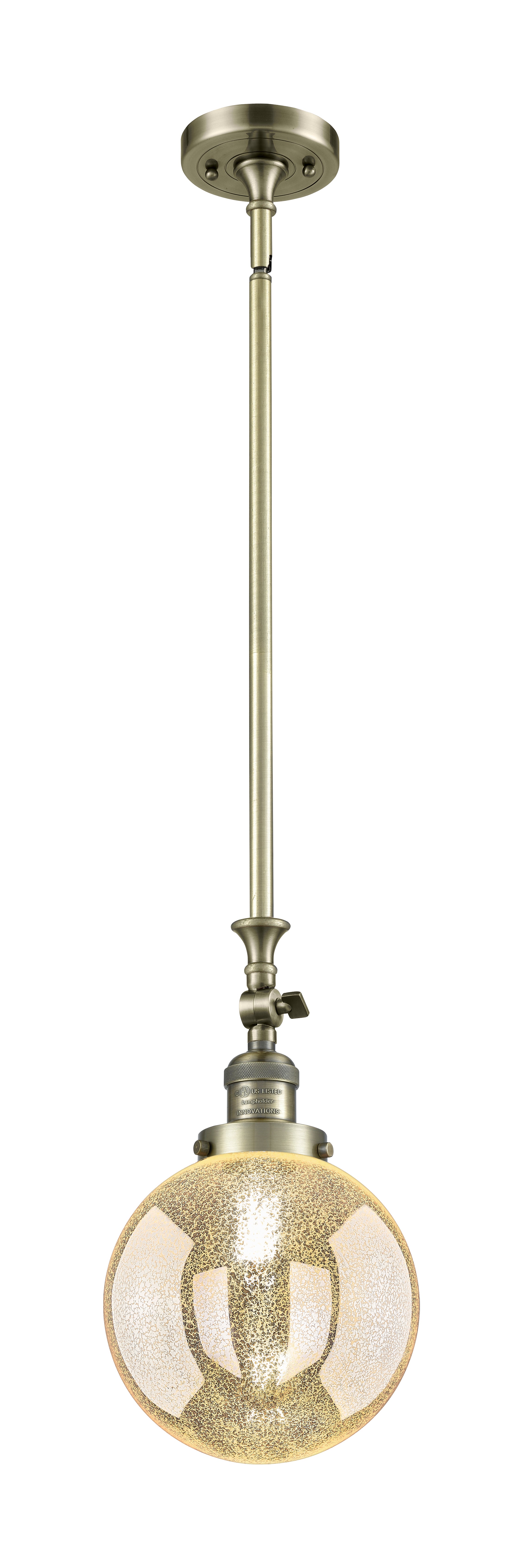 Franklin Restoration Mini Pendant Antique Brass