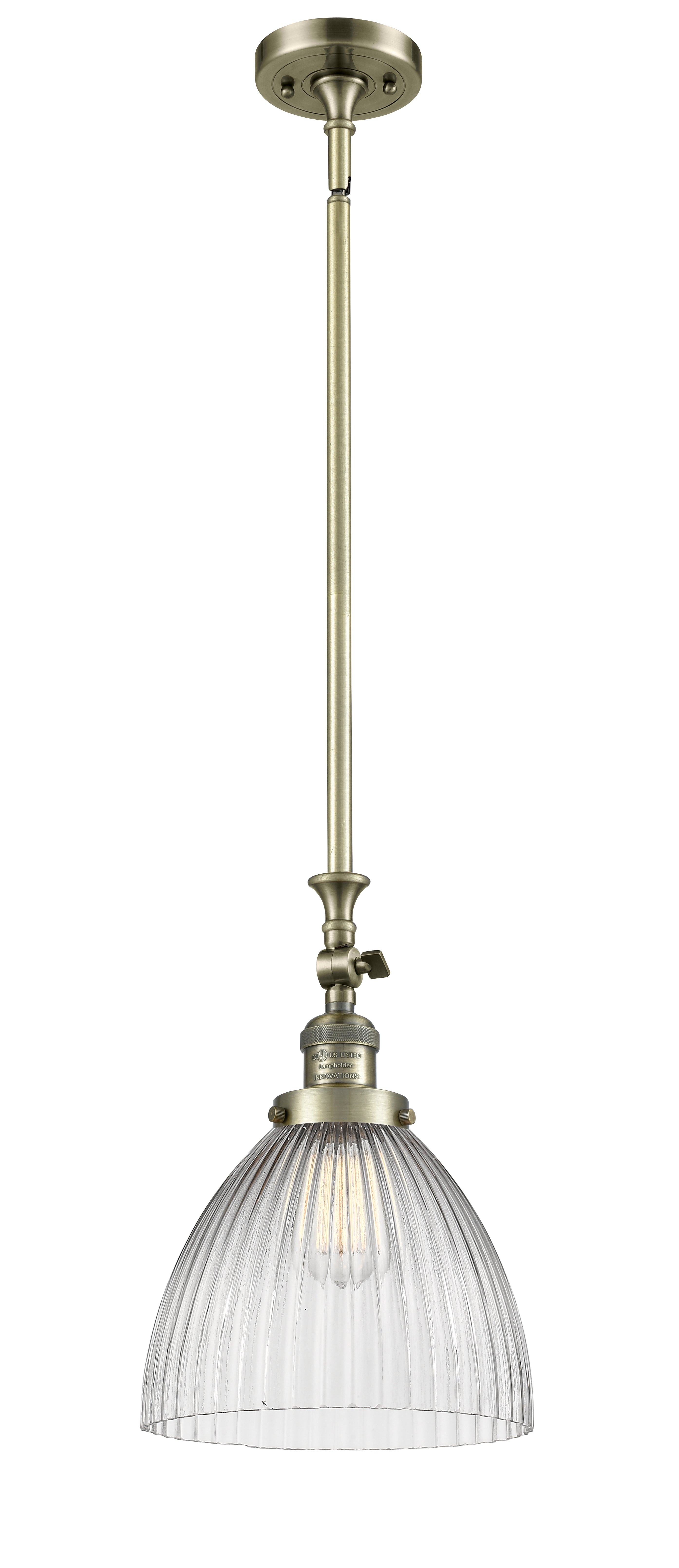 Franklin Restoration Antique Brass Mini Pendant