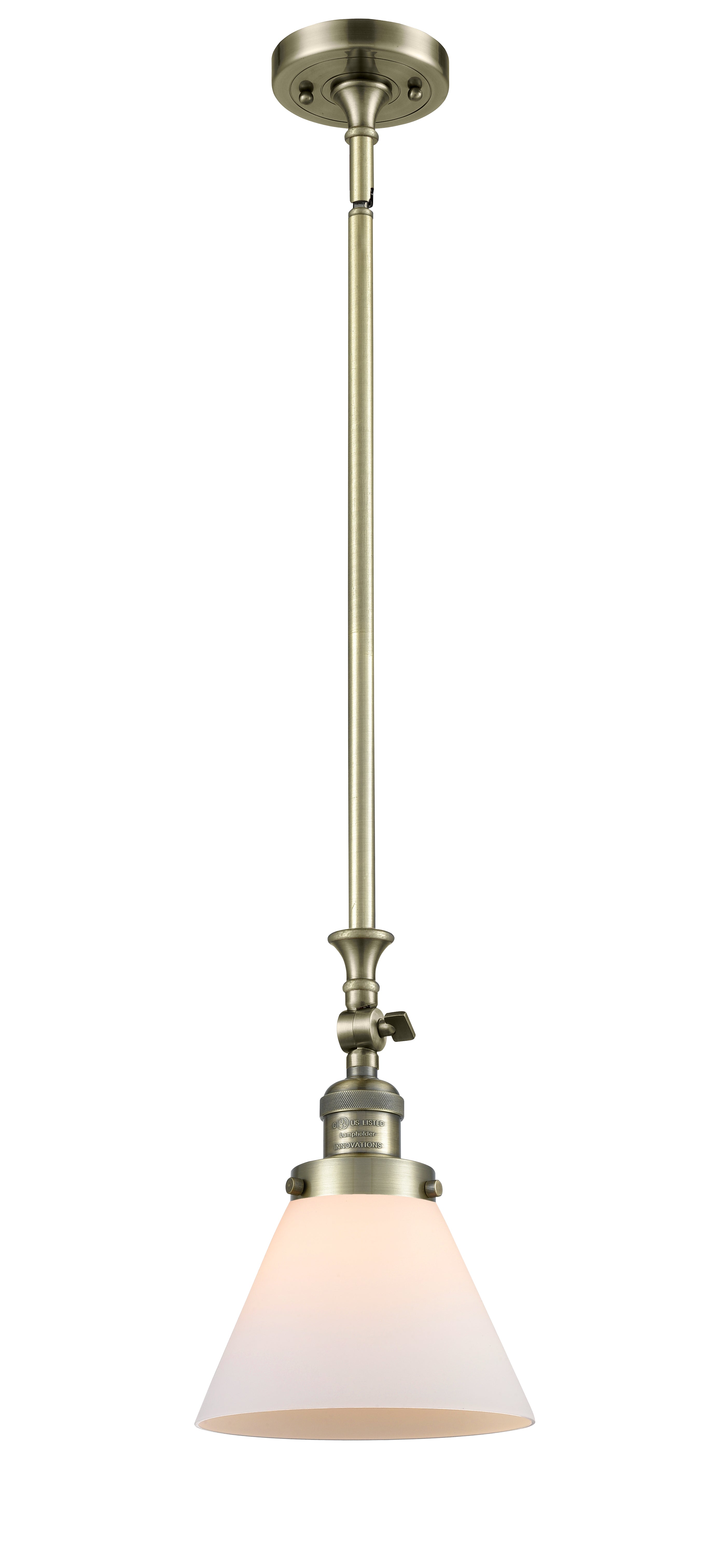 Franklin Restoration Mini Pendant Antique Brass