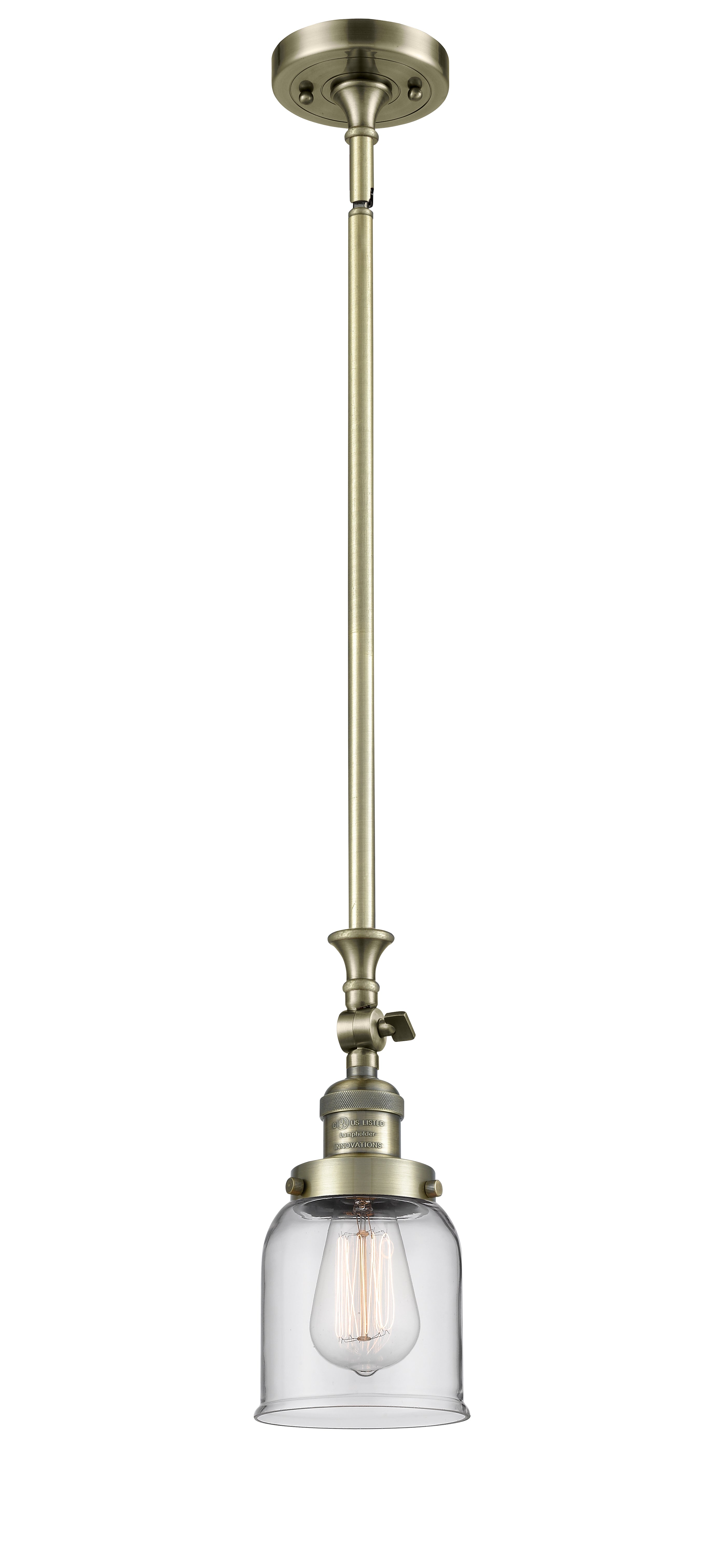 Franklin Restoration Mini Pendant Cast Brass