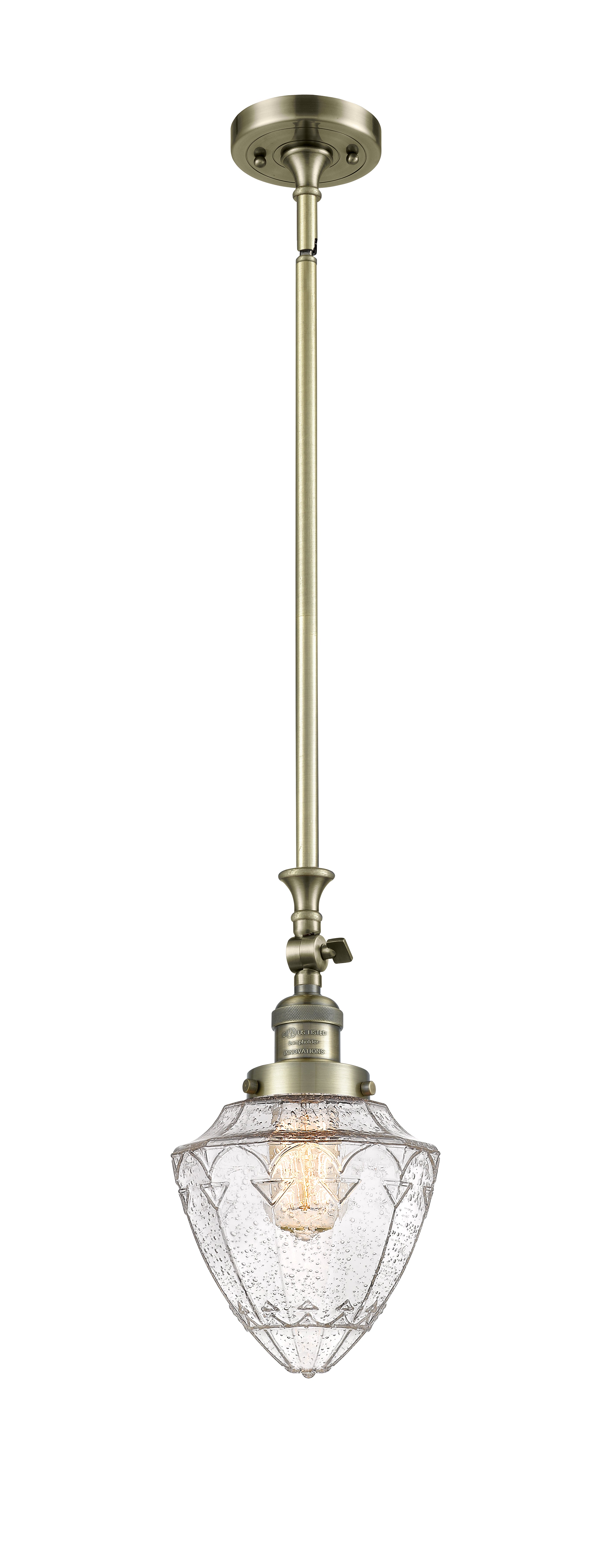Franklin Restoration Mini Pendant Antique Brass