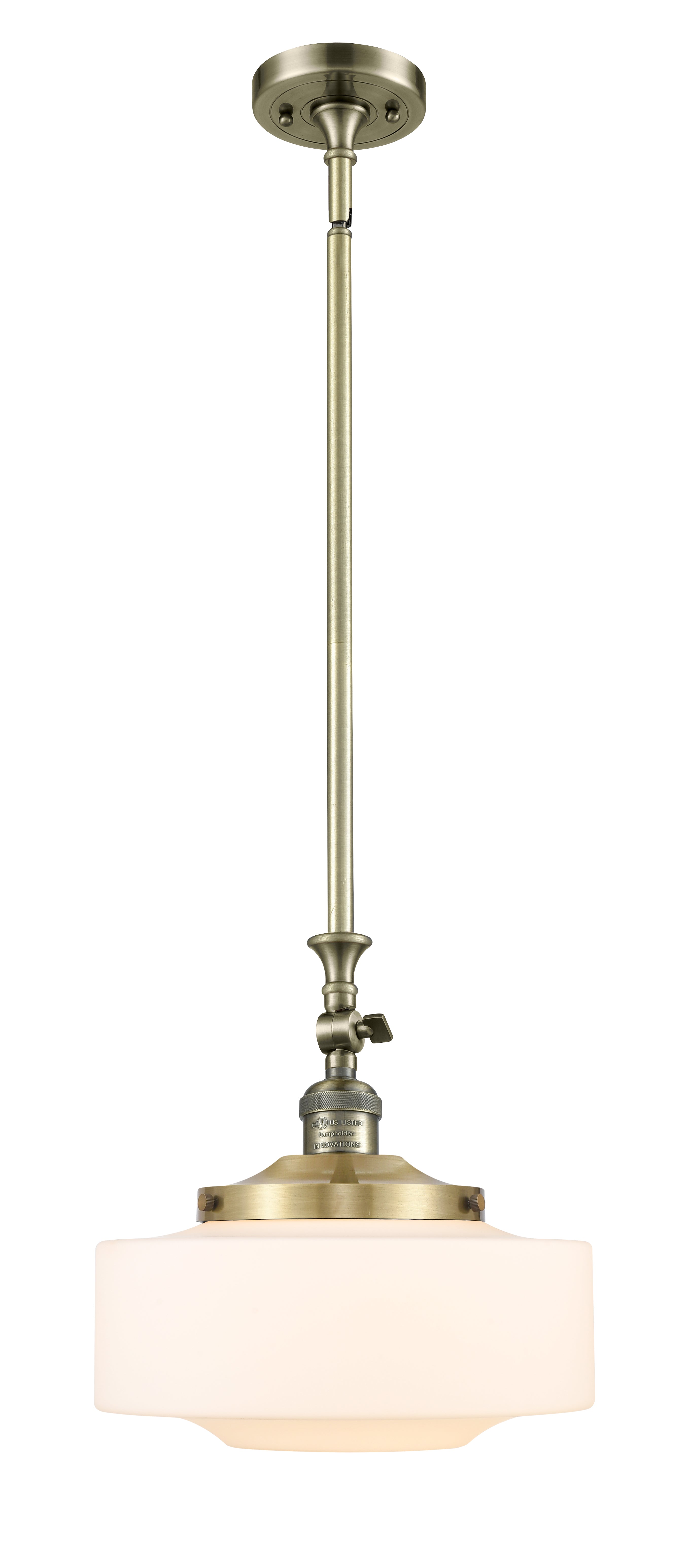 Franklin Restoration Mini Pendant Antique Brass