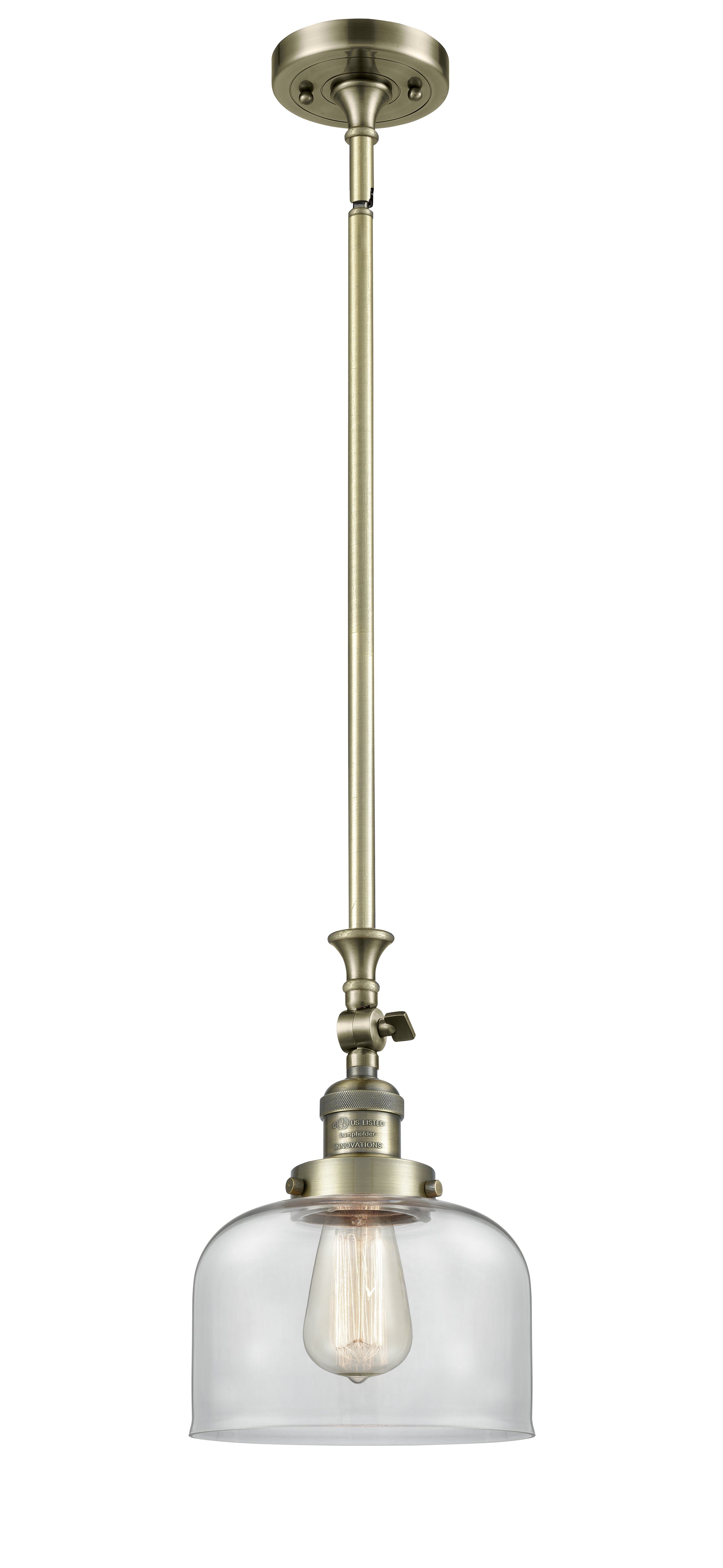 Franklin Restoration Cast Brass Mini Pendant