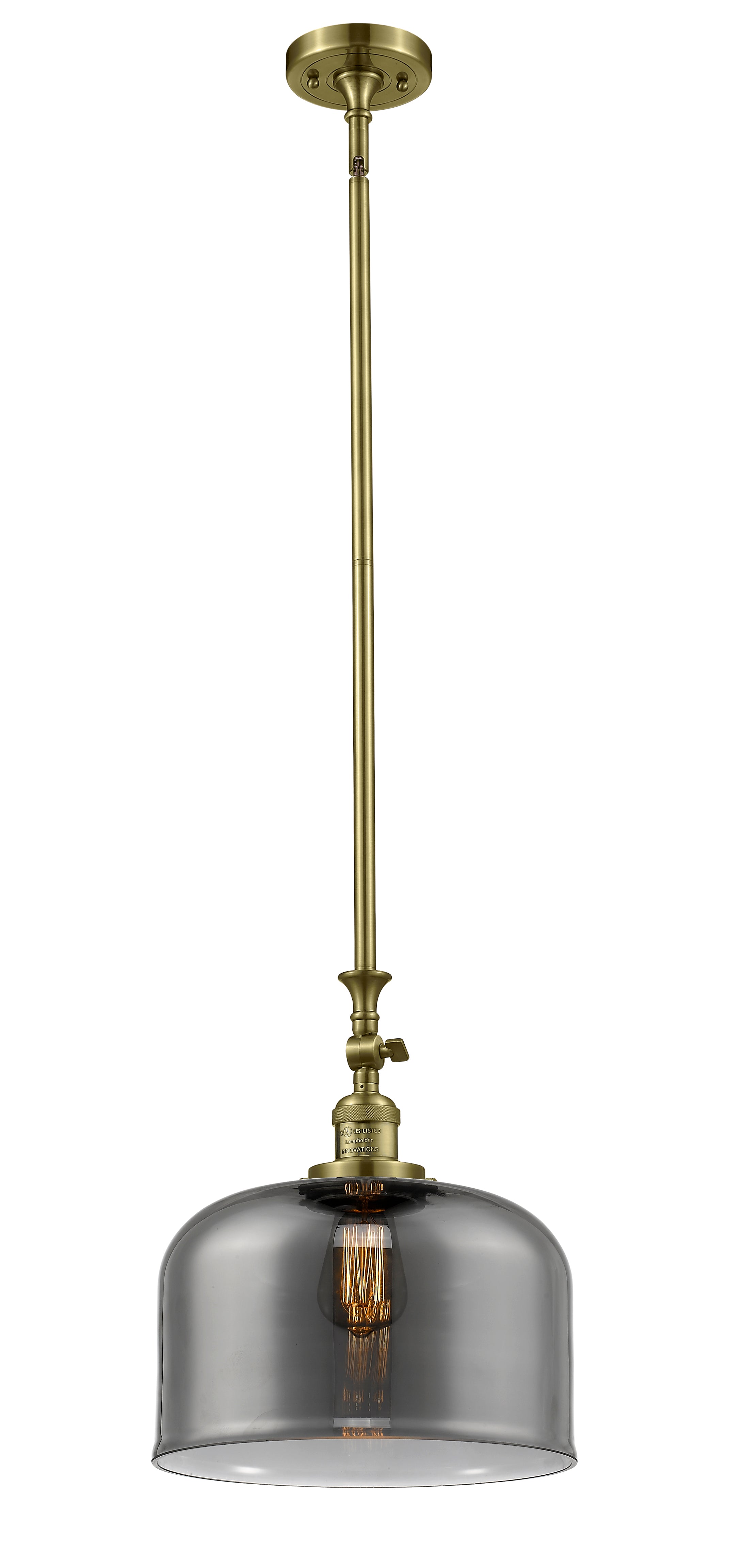 Franklin Restoration Mini Pendant Antique Brass