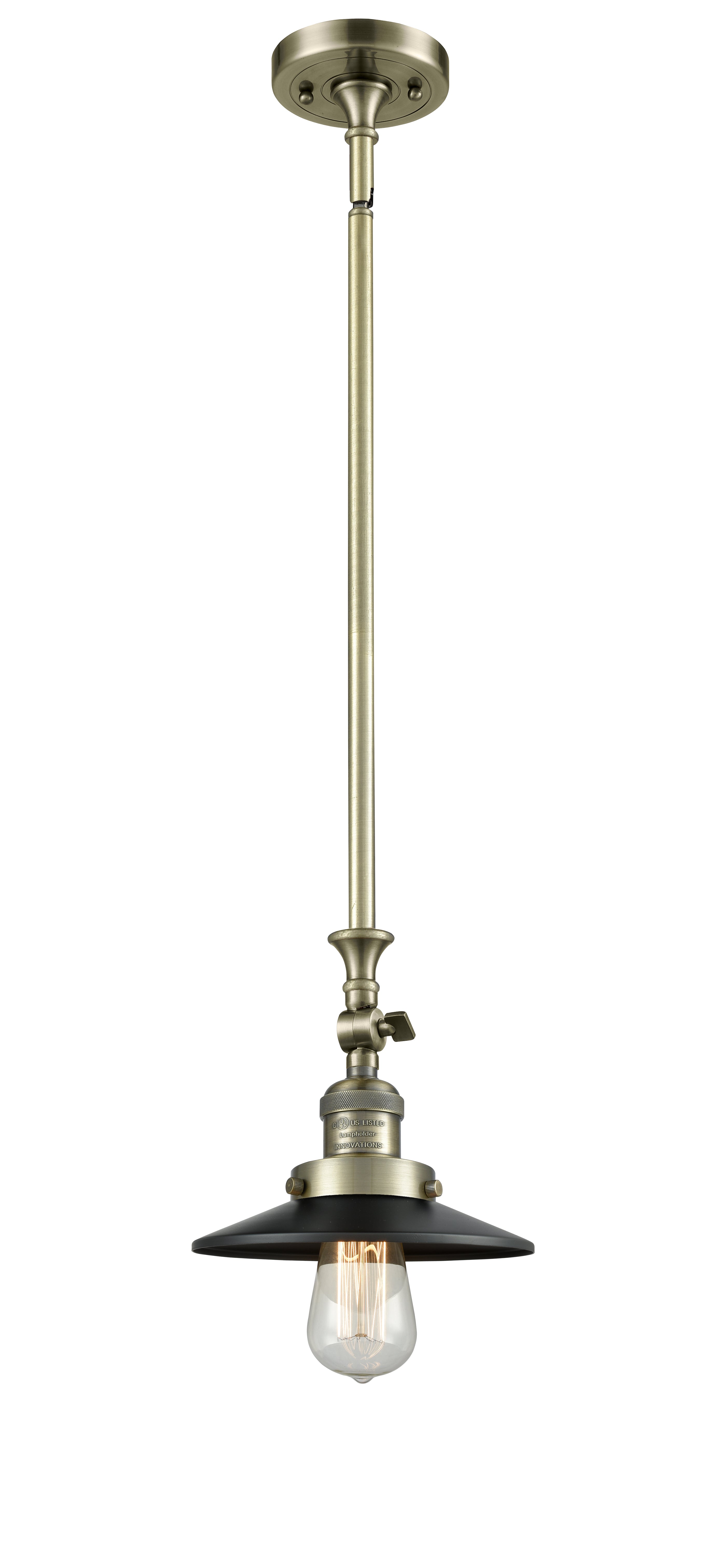 Franklin Restoration Mini Pendant Antique Brass