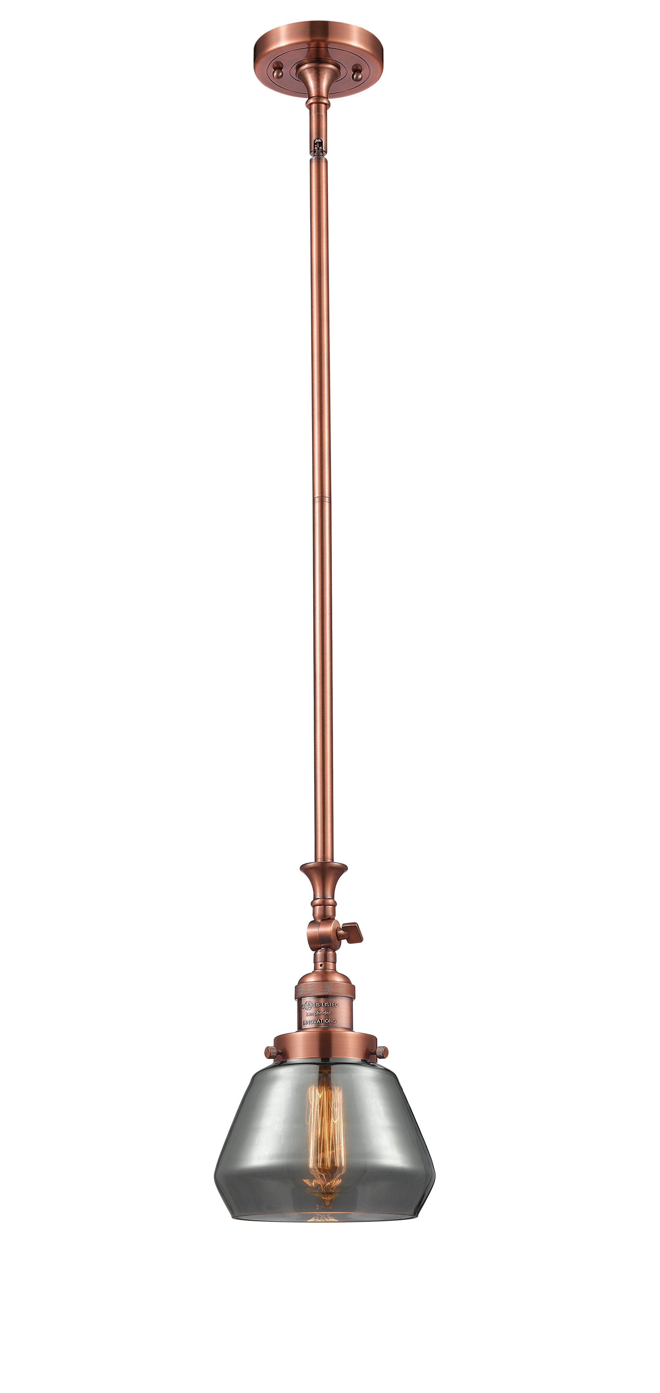 Franklin Restoration Mini Pendant Antique Brass