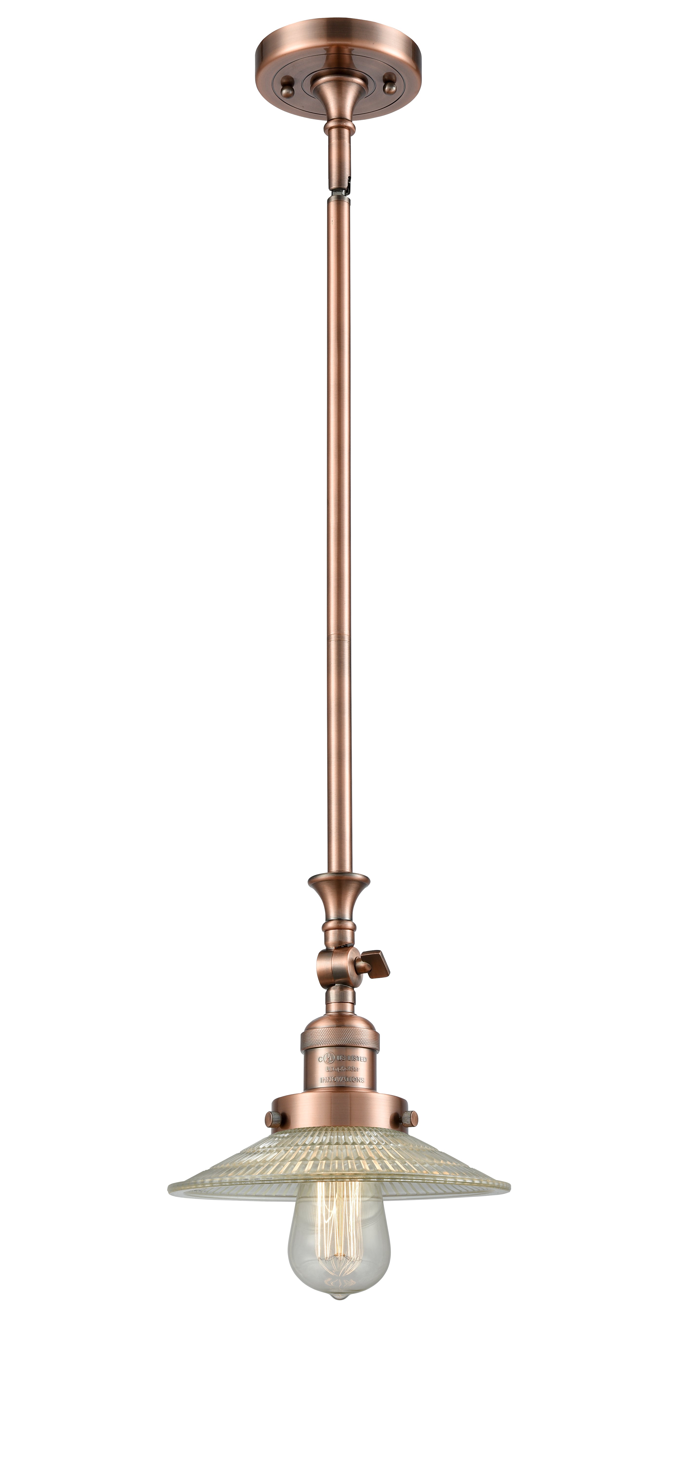 Franklin Restoration Mini Pendant Antique Brass