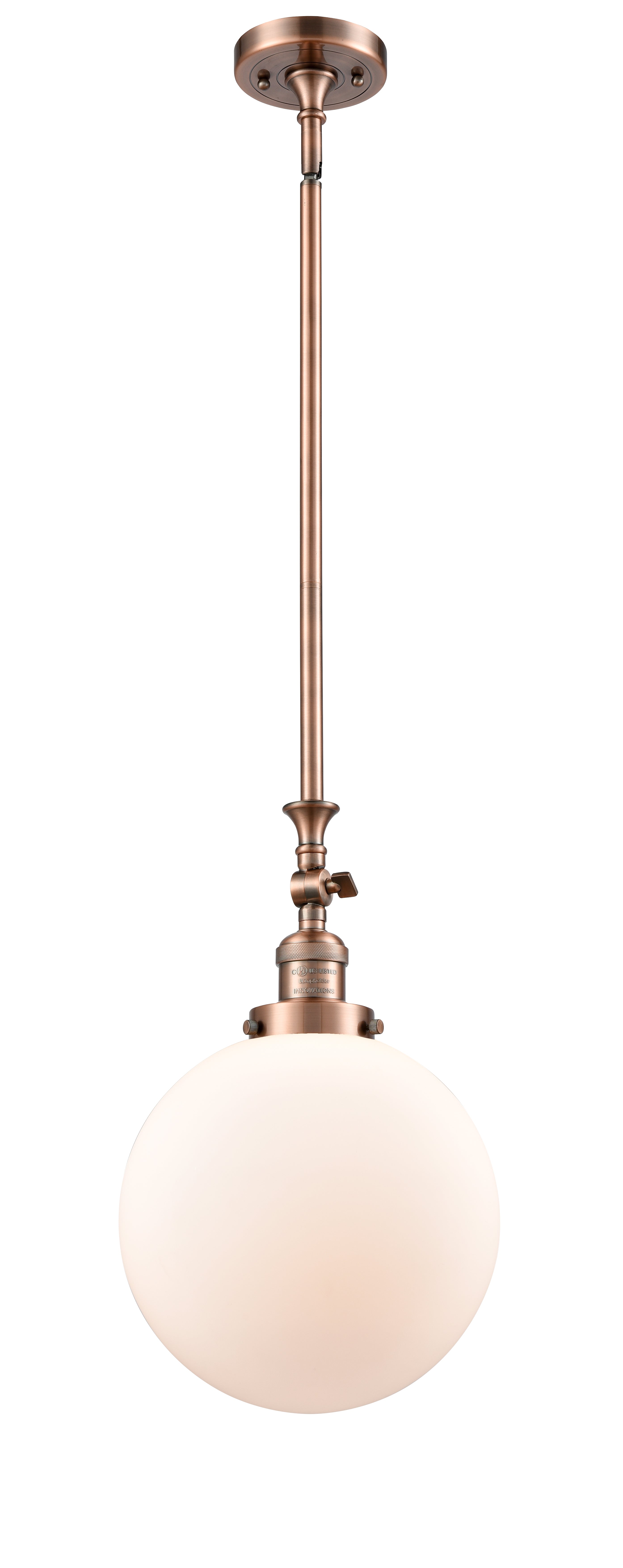 Franklin Restoration Mini Pendant Antique Brass