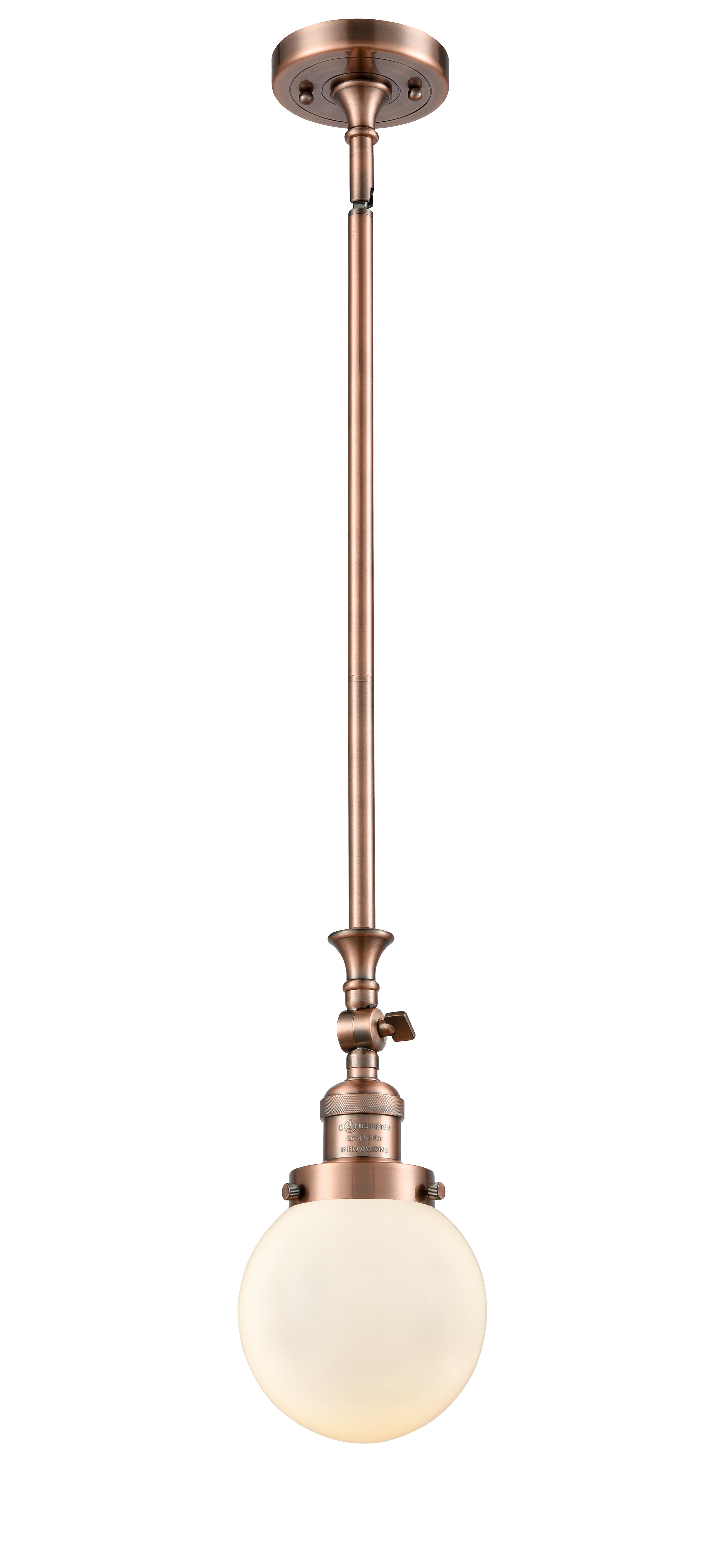 Franklin Restoration Mini Pendant Antique Brass