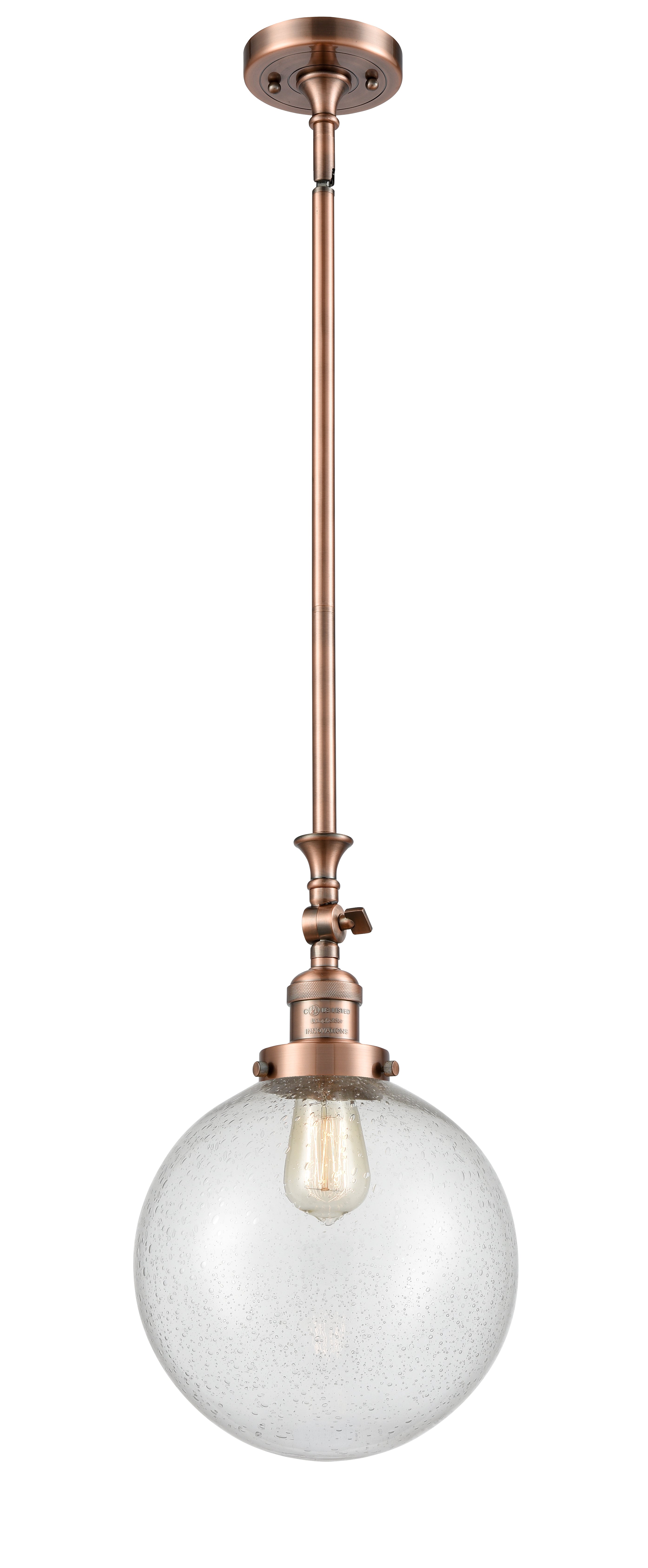Franklin Restoration Mini Pendant Antique Brass
