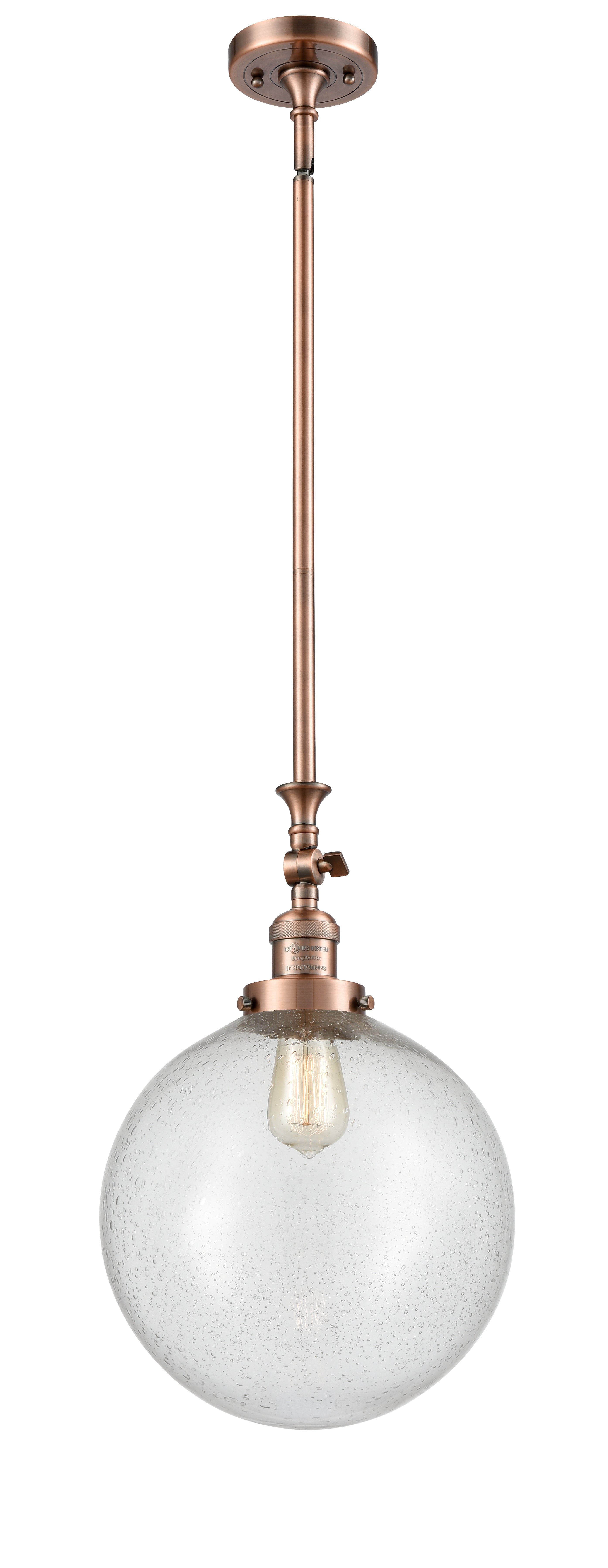 Franklin Restoration Antique Brass Mini Pendant
