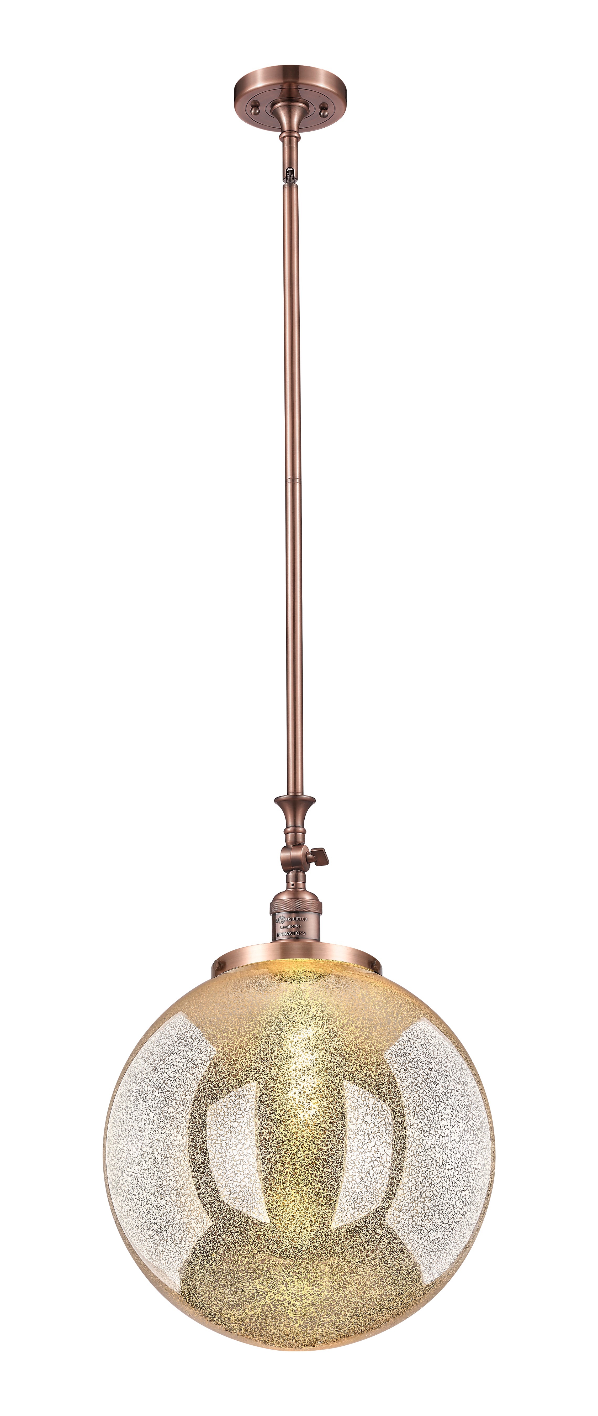 Franklin Restoration Mini Pendant Brass