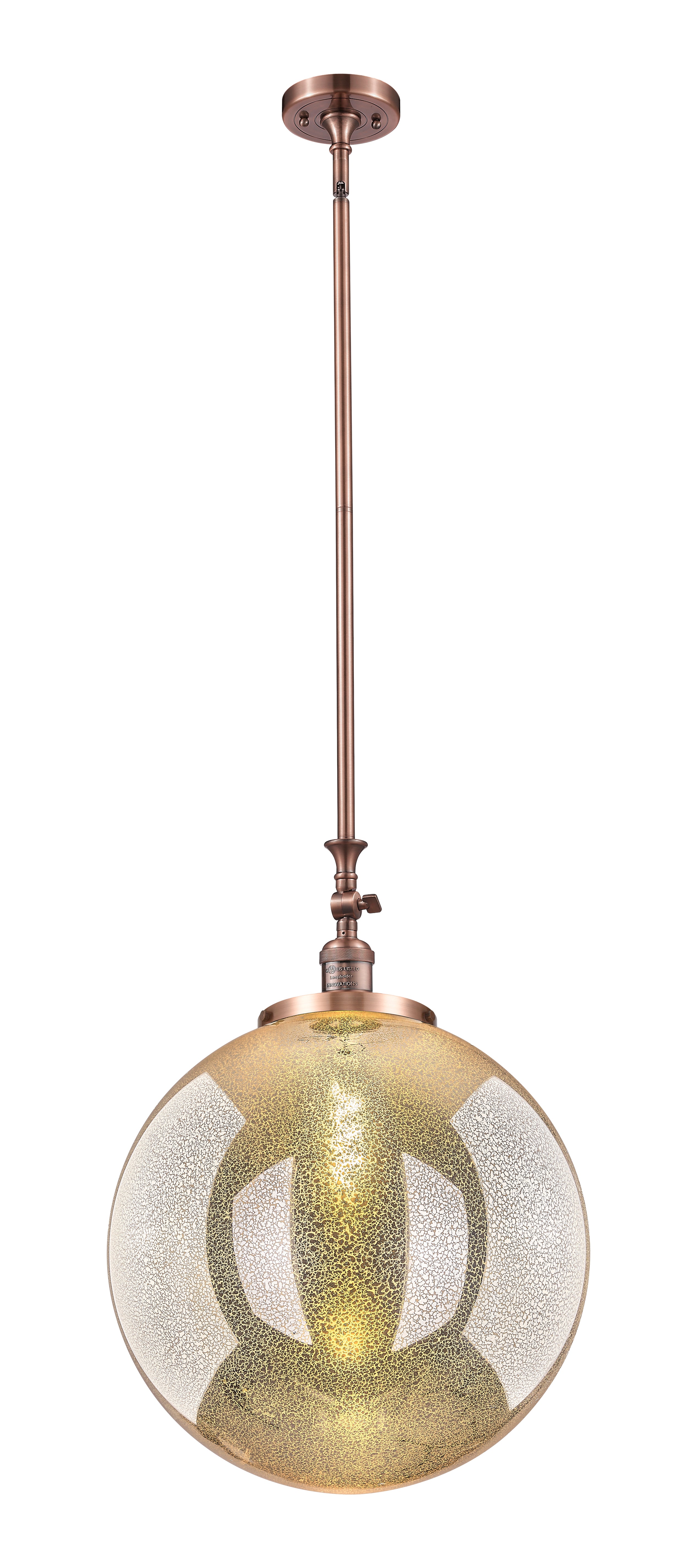Franklin Restoration Mini Pendant Cast Brass