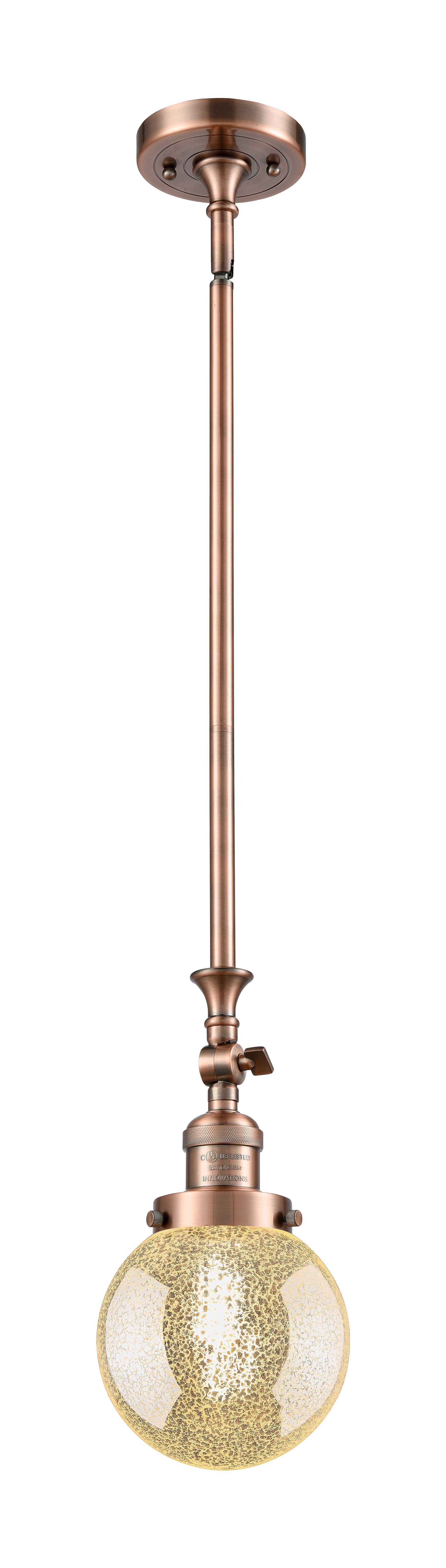 Franklin Restoration Mini Pendant Cast Brass