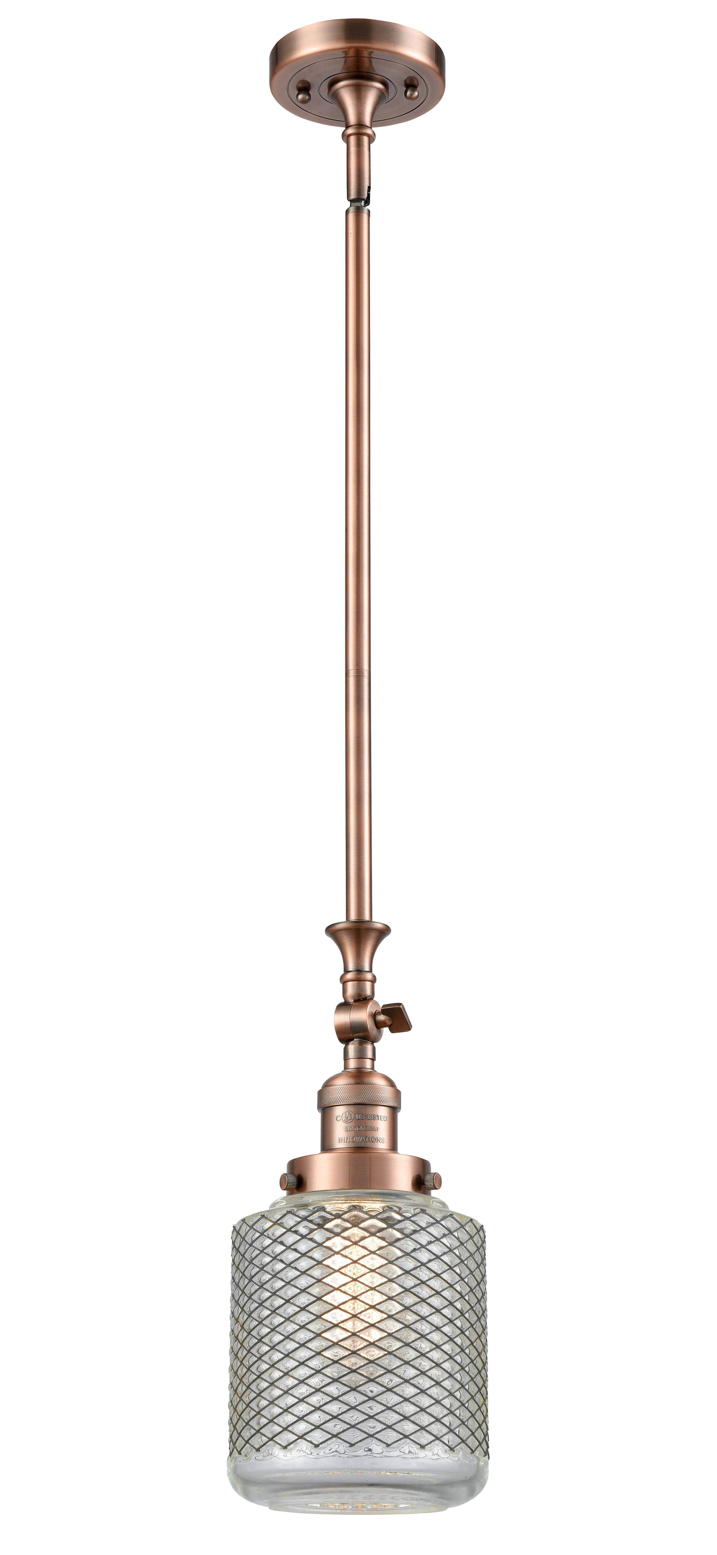 Franklin Restoration Mini Pendant Brass