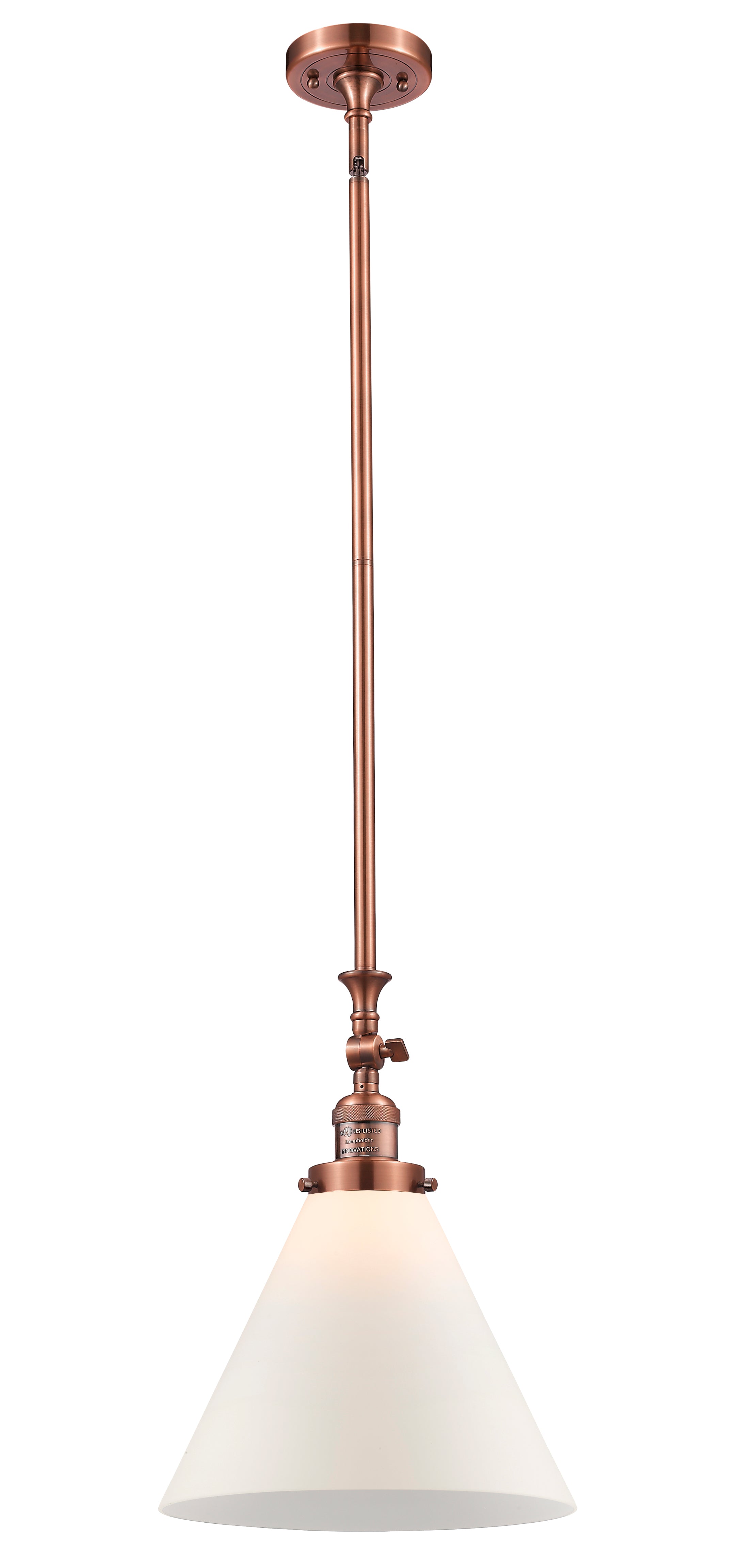 Franklin Restoration Antique Brass Mini Pendant