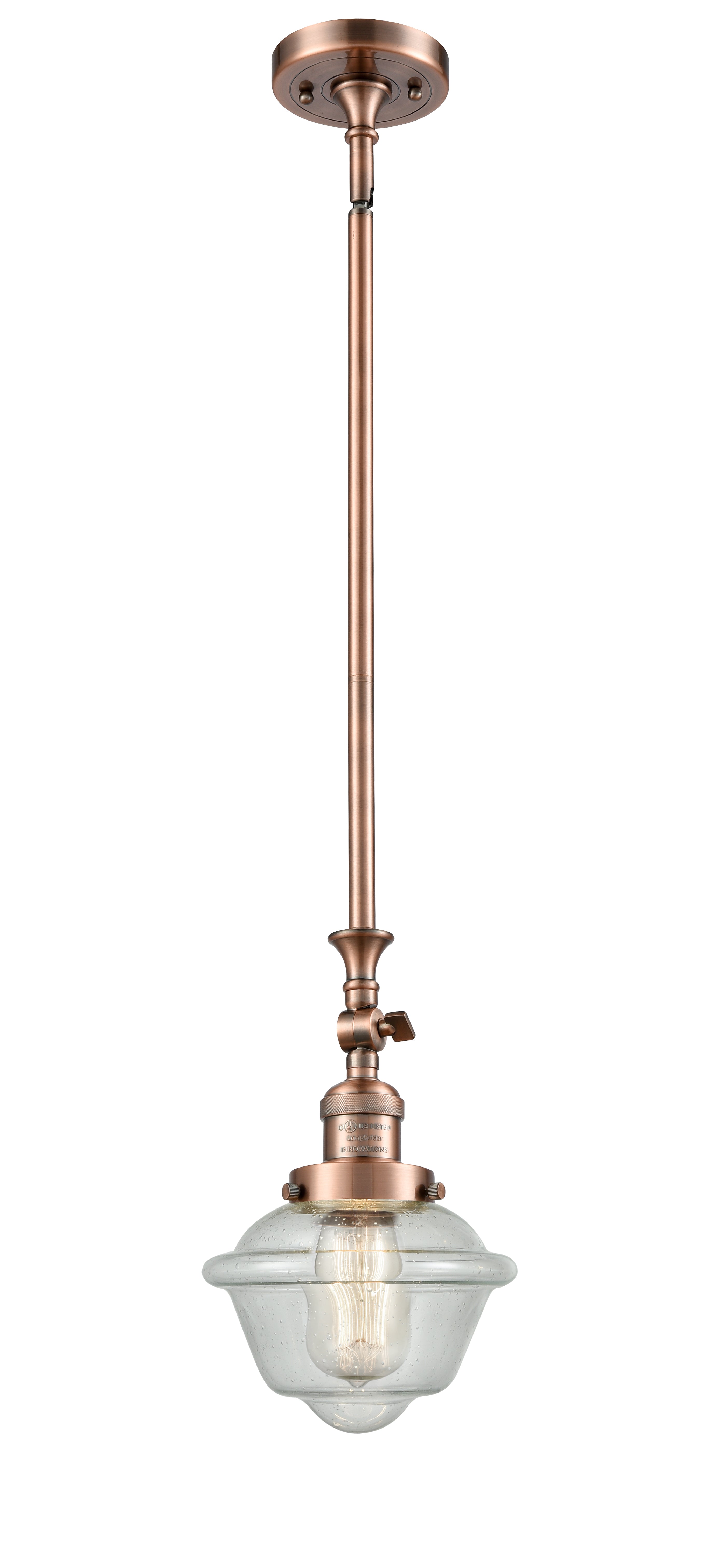Franklin Restoration Pendant Antique Brass