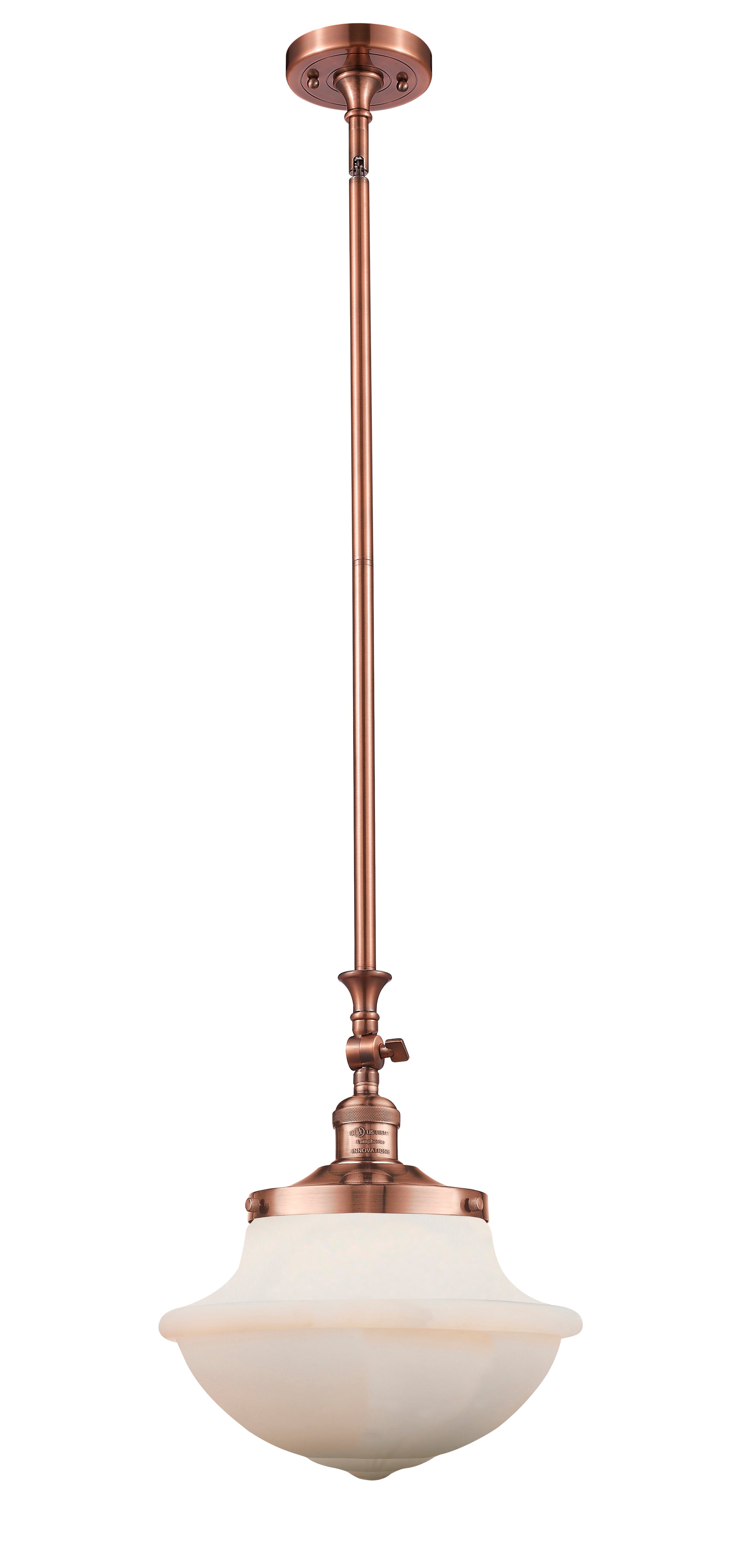 Franklin Restoration Mini Pendant Antique Brass
