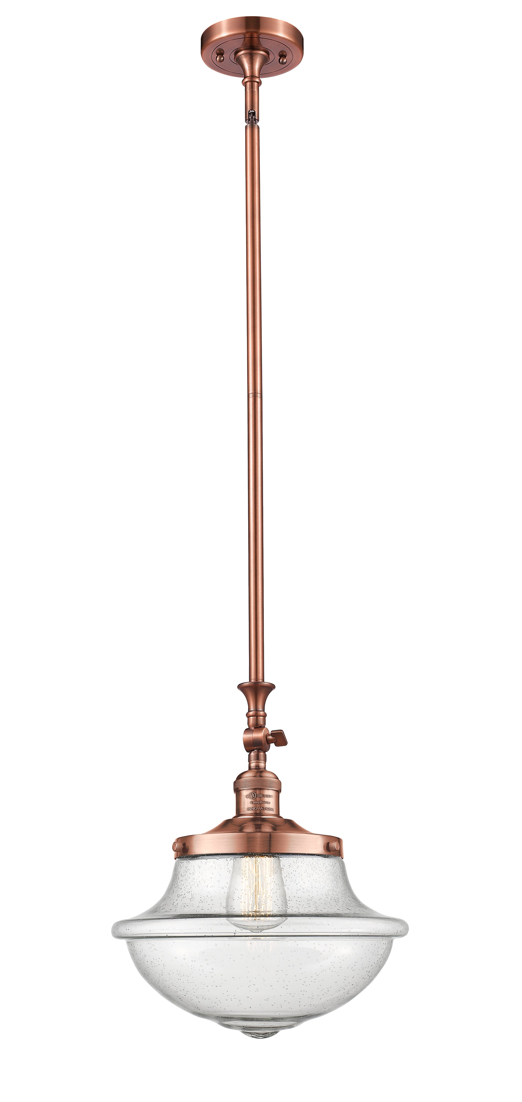 Franklin Restoration Mini Pendant Antique Brass