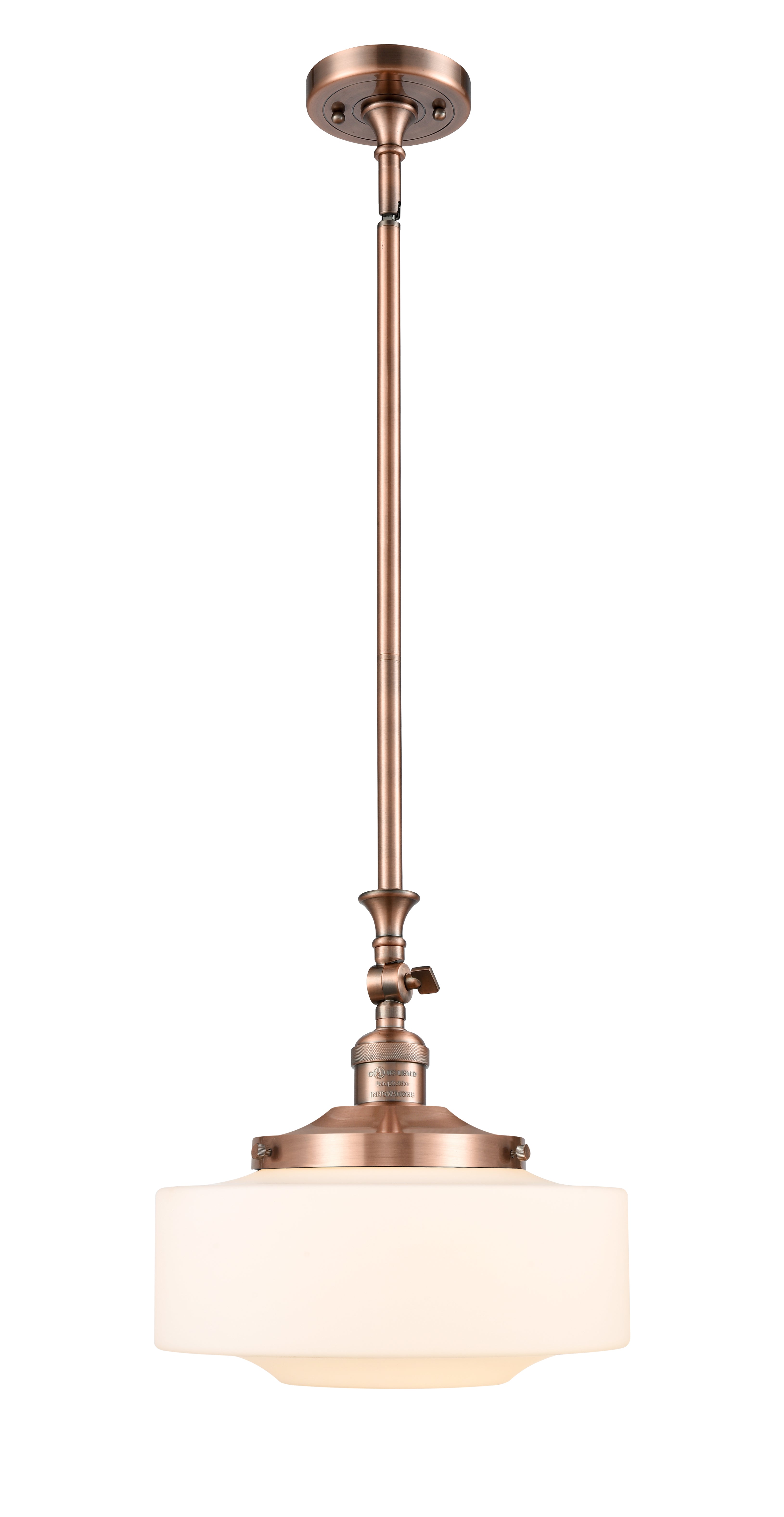 Franklin Restoration Mini Pendant Antique Brass