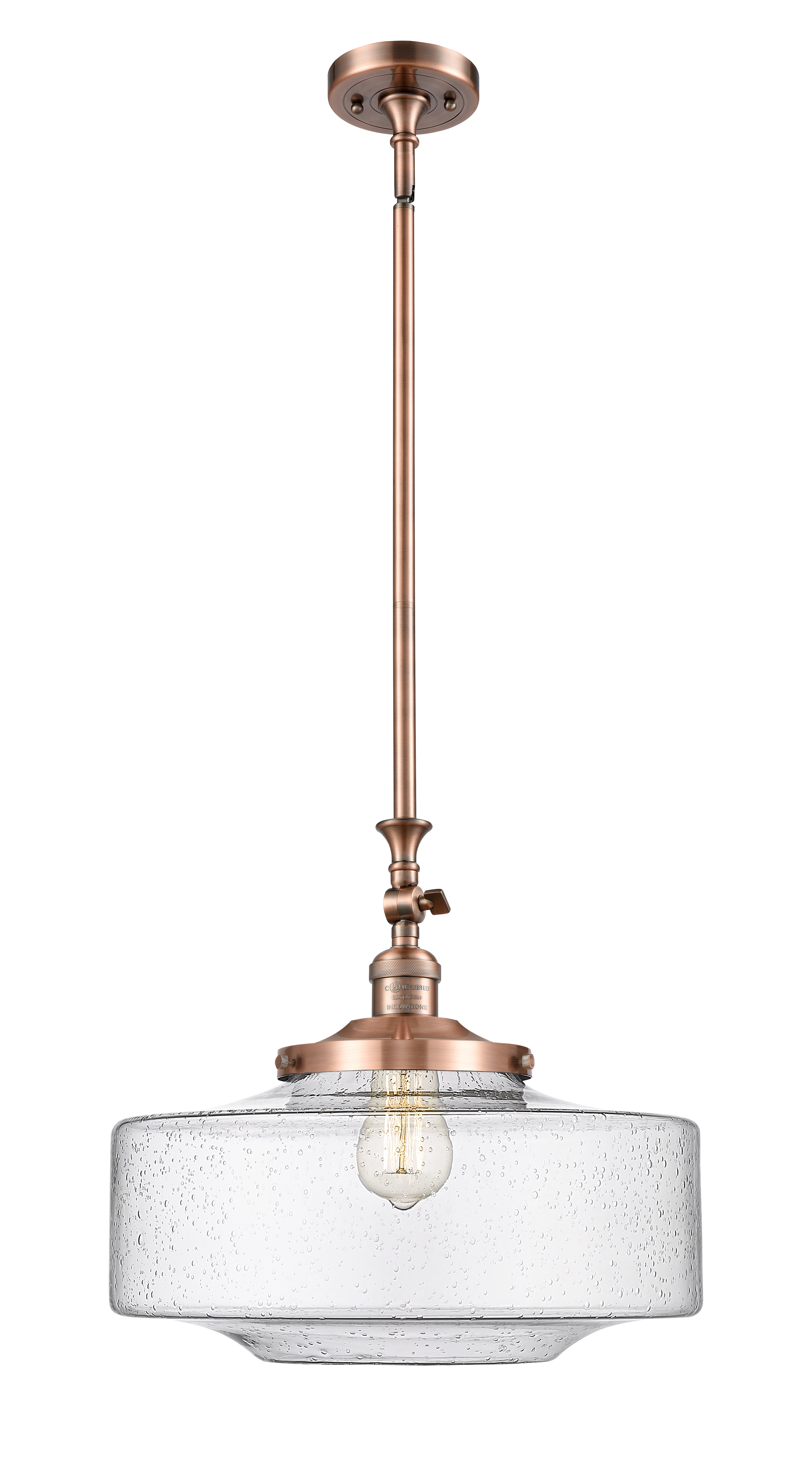 Franklin Restoration Mini Pendant Antique Brass