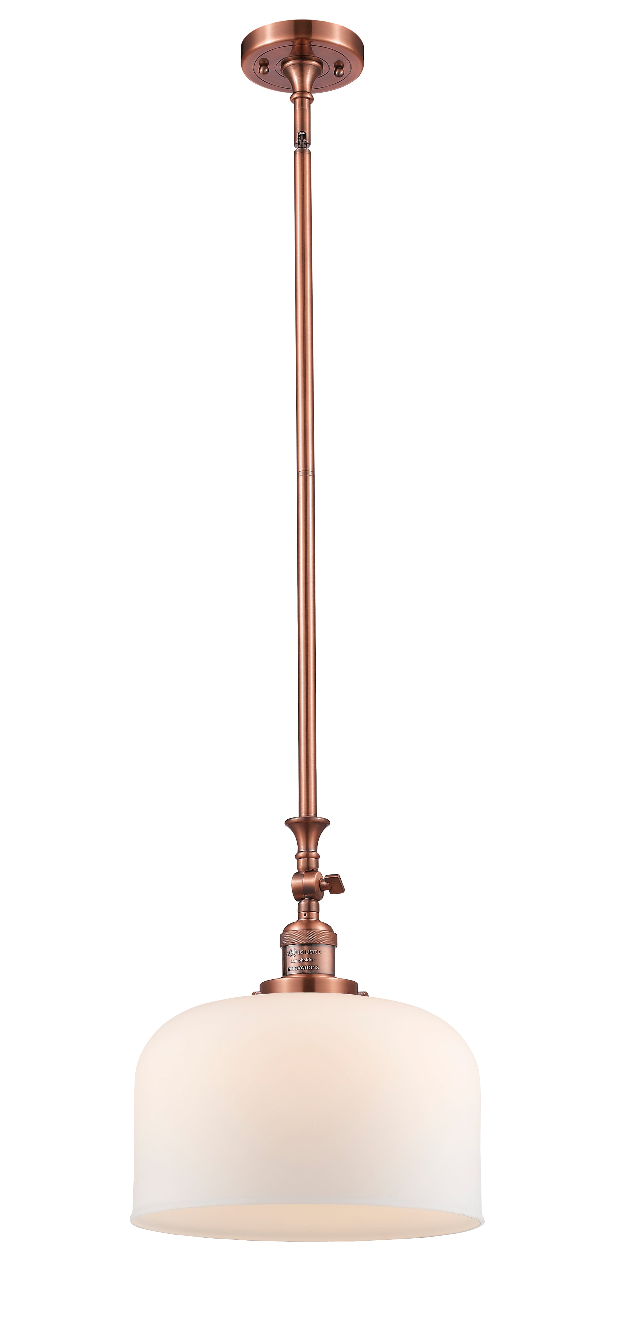 Franklin Restoration Mini Pendant Antique Brass