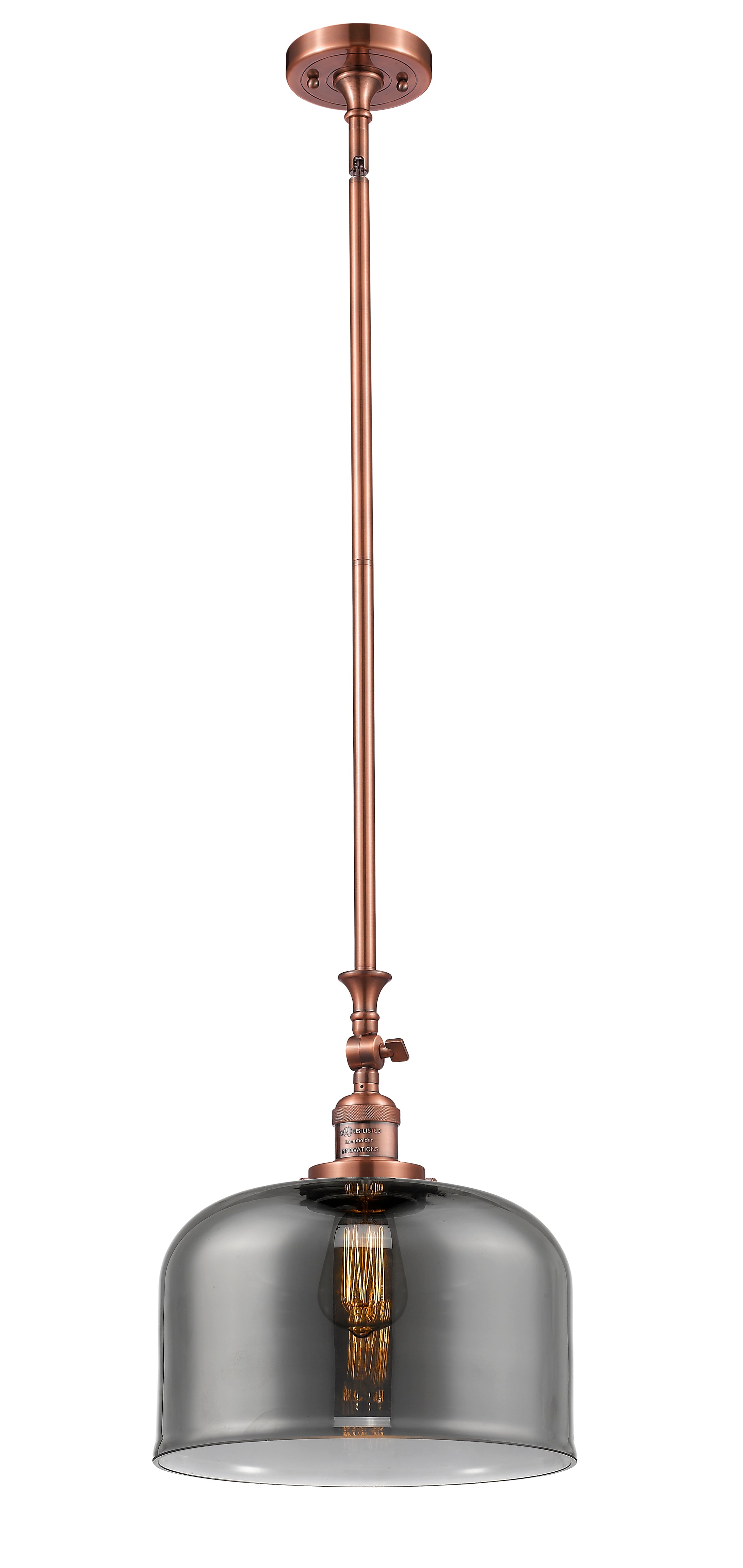 Franklin Restoration Mini Pendant Antique Brass