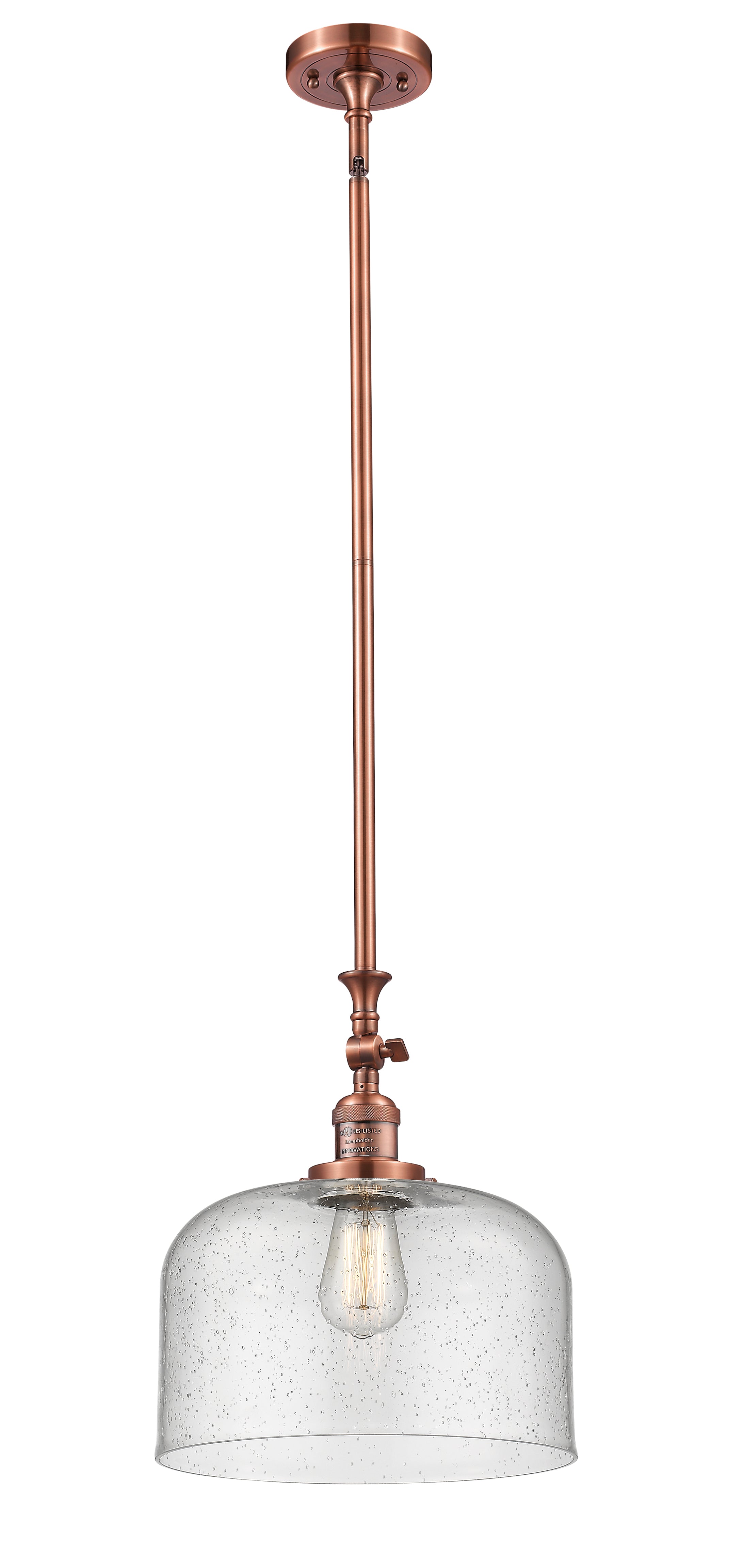 Franklin Restoration Mini Pendant Antique Brass