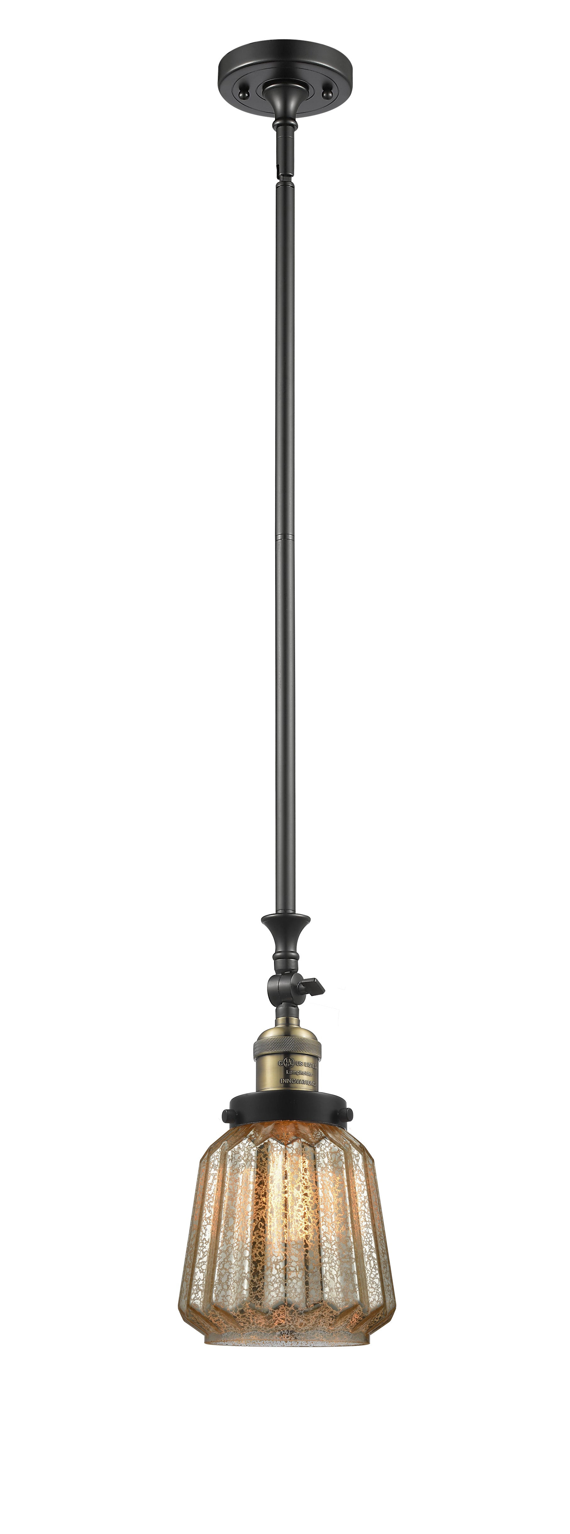 Franklin Restoration Mini Pendant Antique Brass