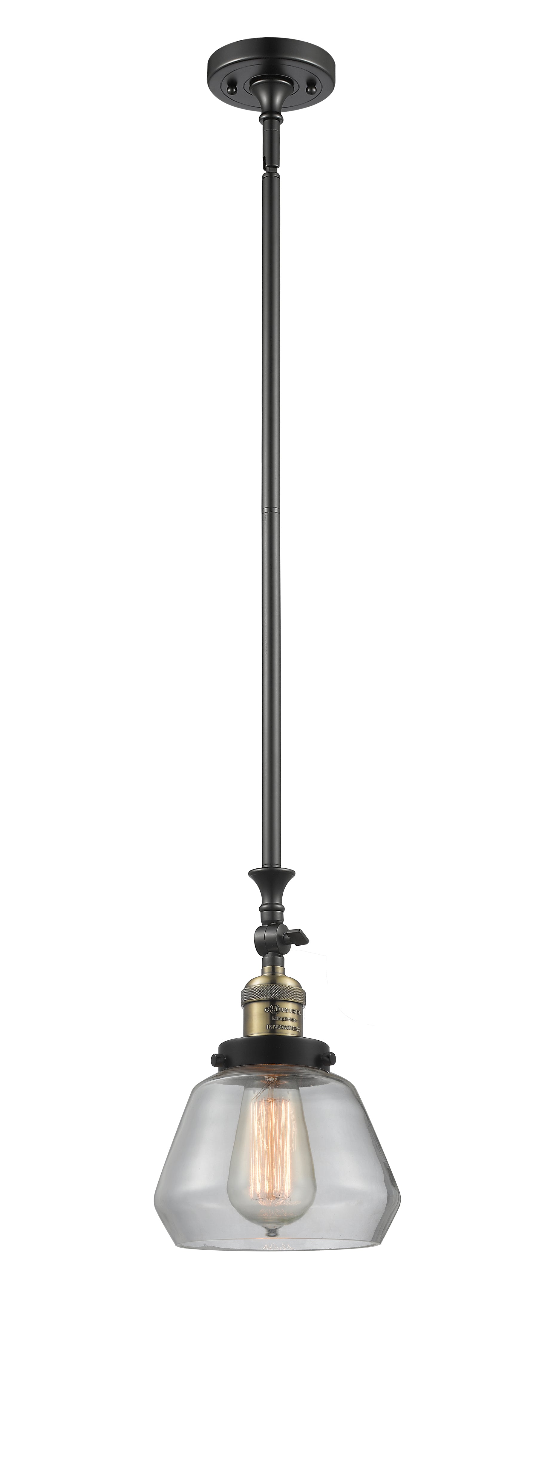 Franklin Restoration Mini Pendant Antique Brass