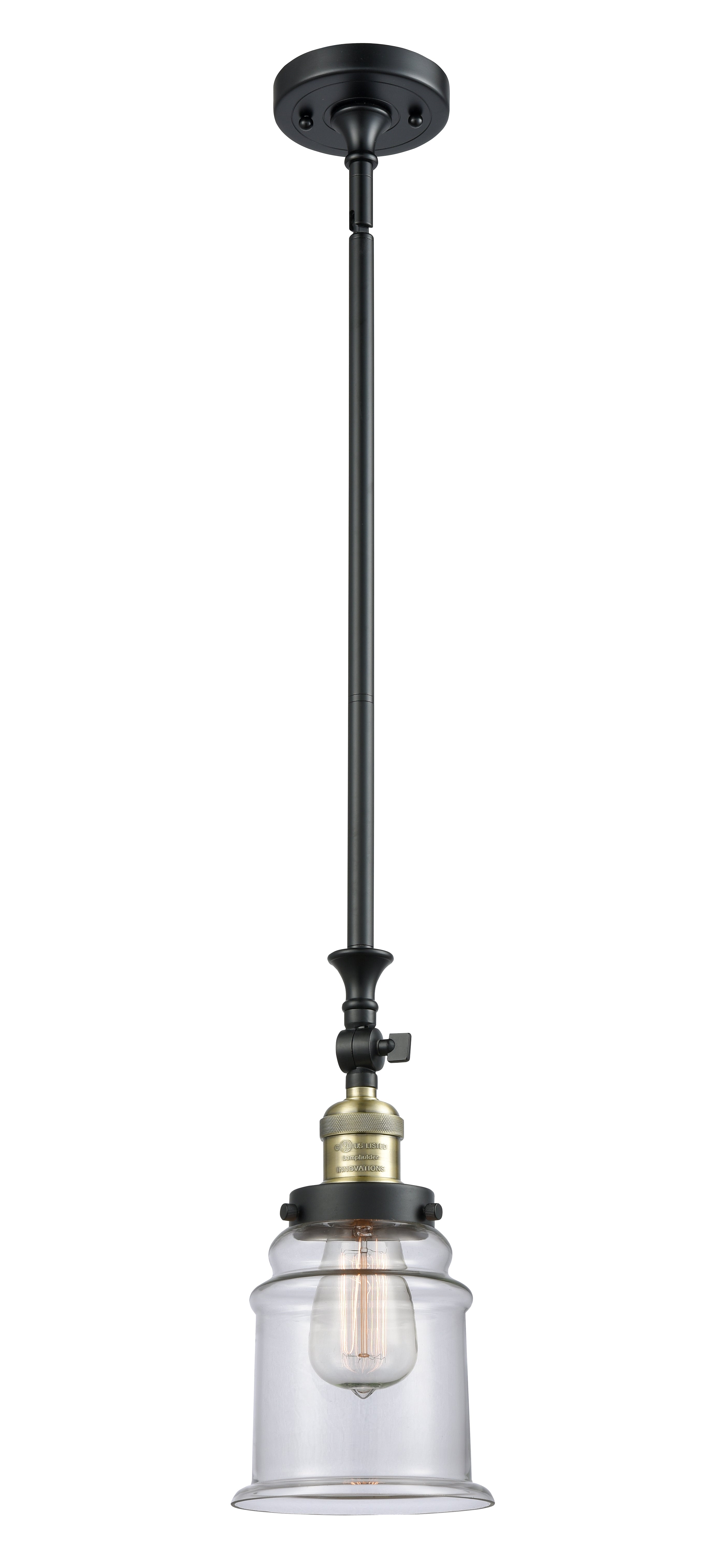 Franklin Restoration Mini Pendant Antique Brass