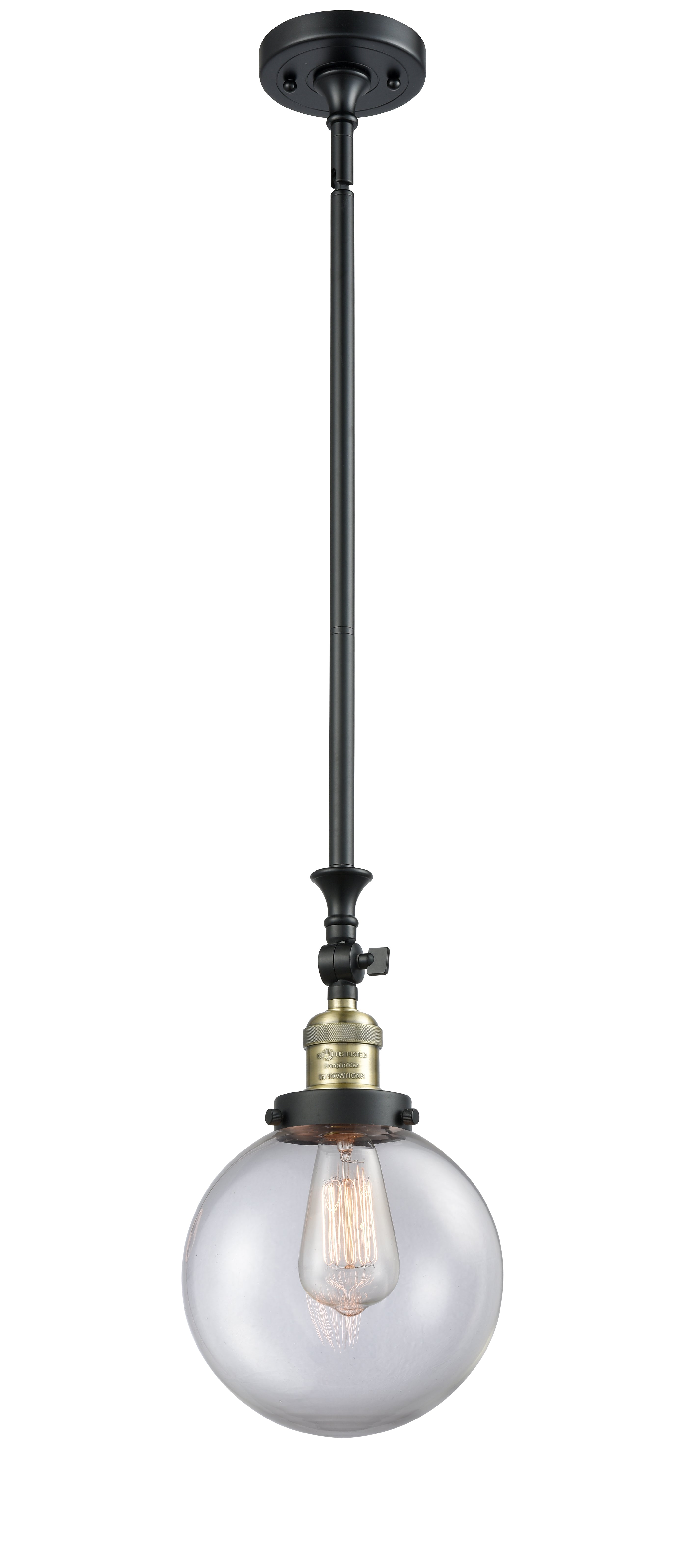 Franklin Restoration Mini Pendant Antique Brass