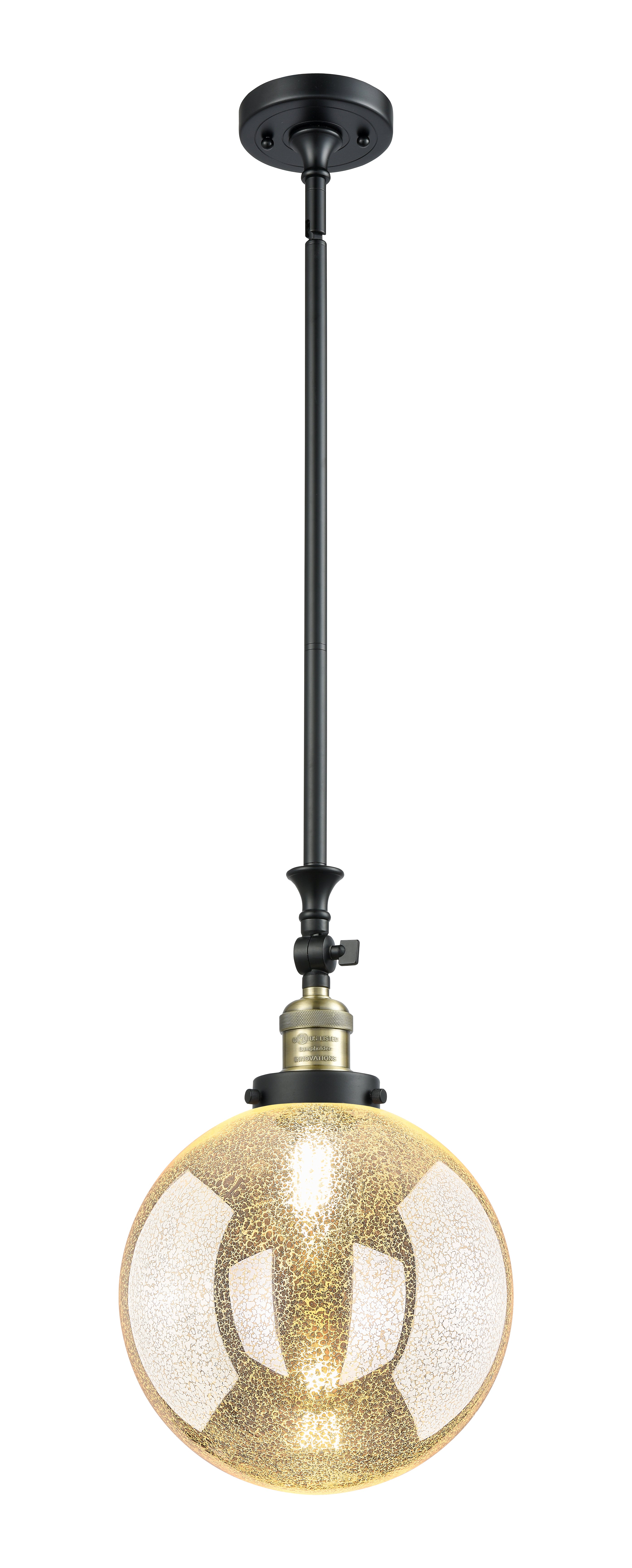 Franklin Restoration Mini Pendant Antique Brass