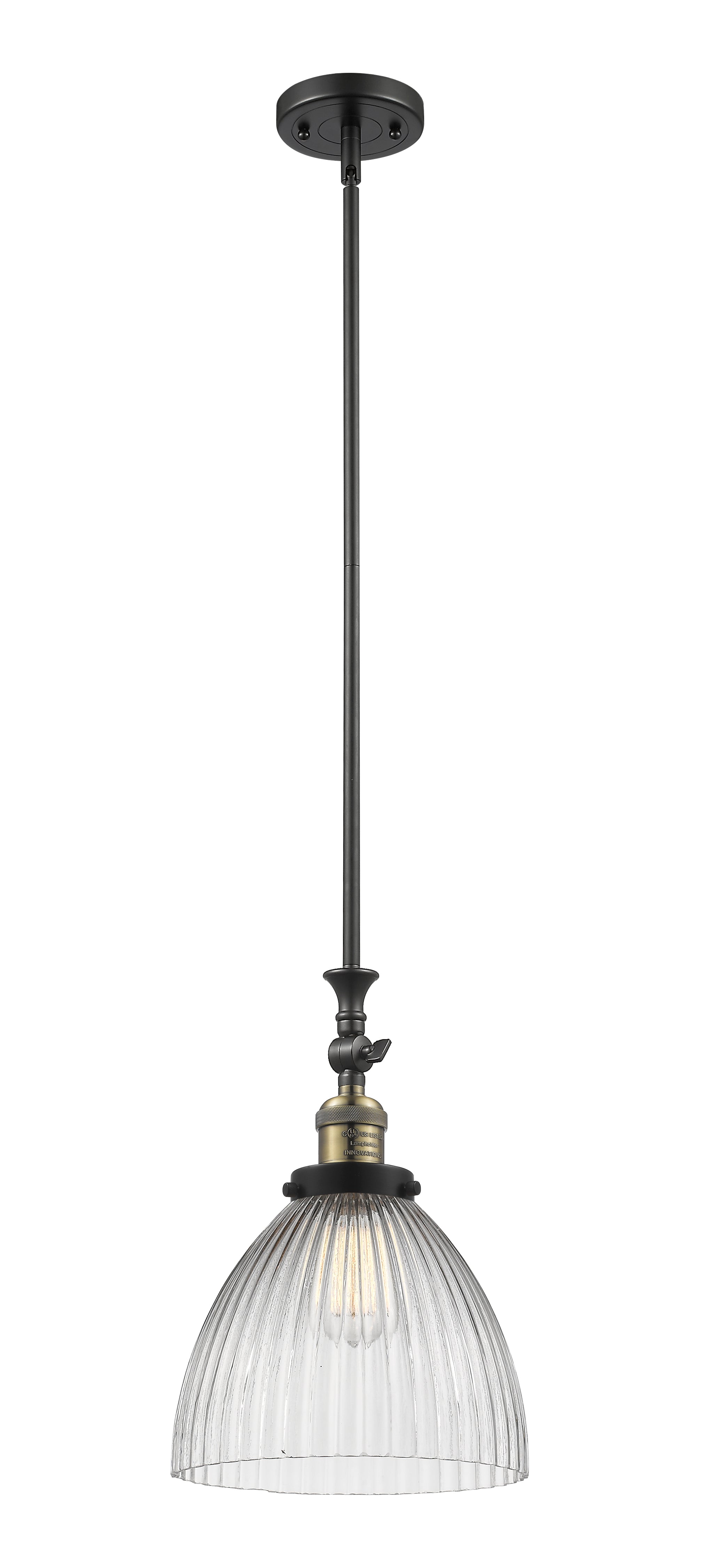 Franklin Restoration Antique Brass Mini Pendant