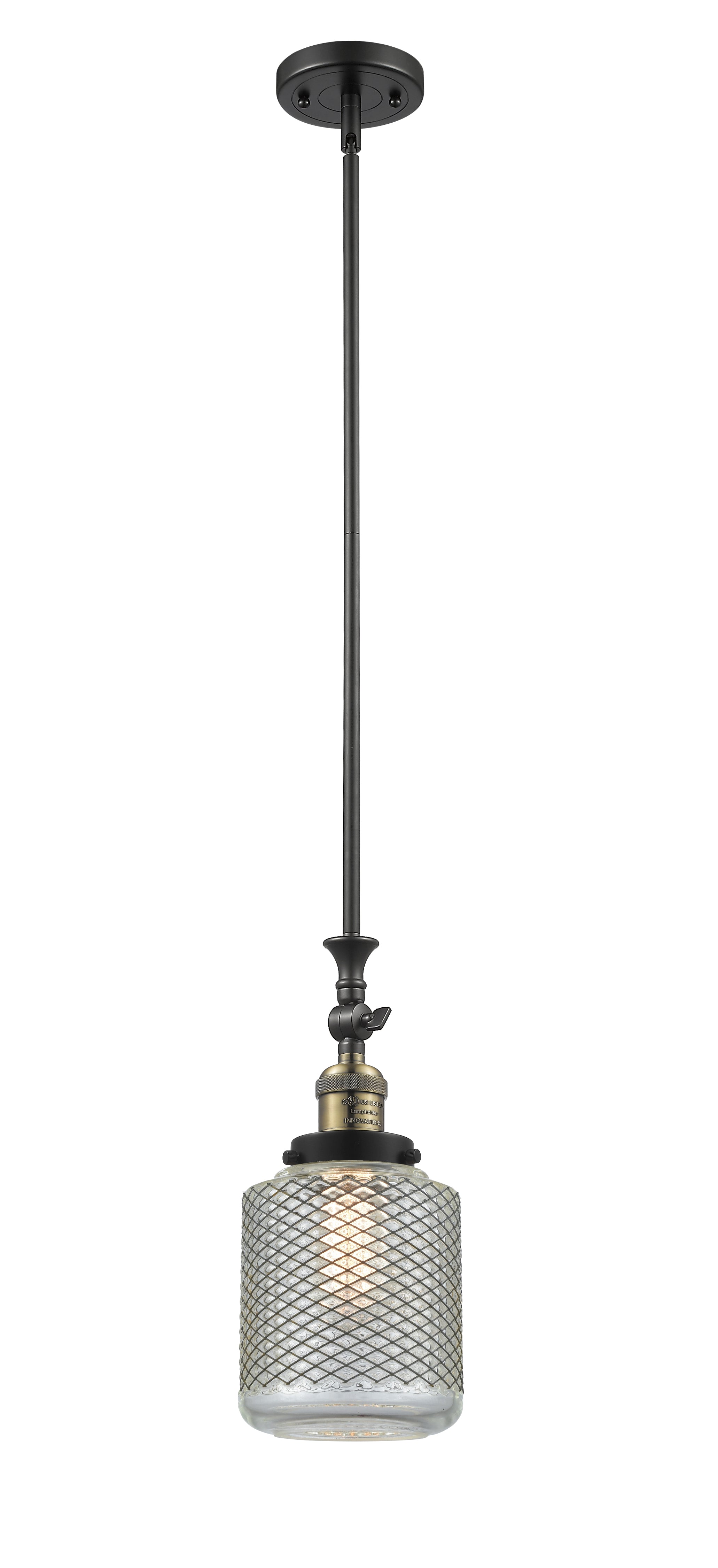 Franklin Restoration Mini Pendant Brass