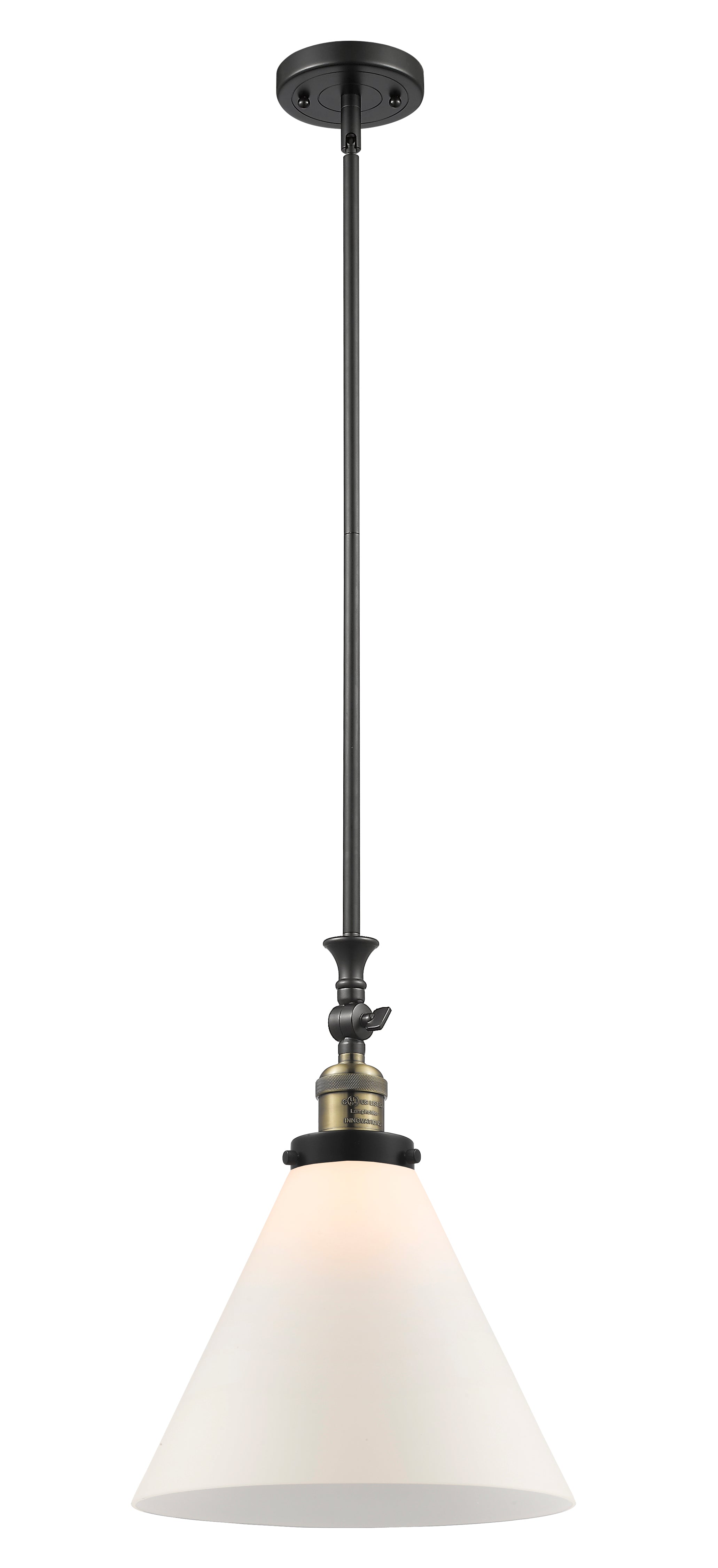 Franklin Restoration Mini Pendant Antique Brass