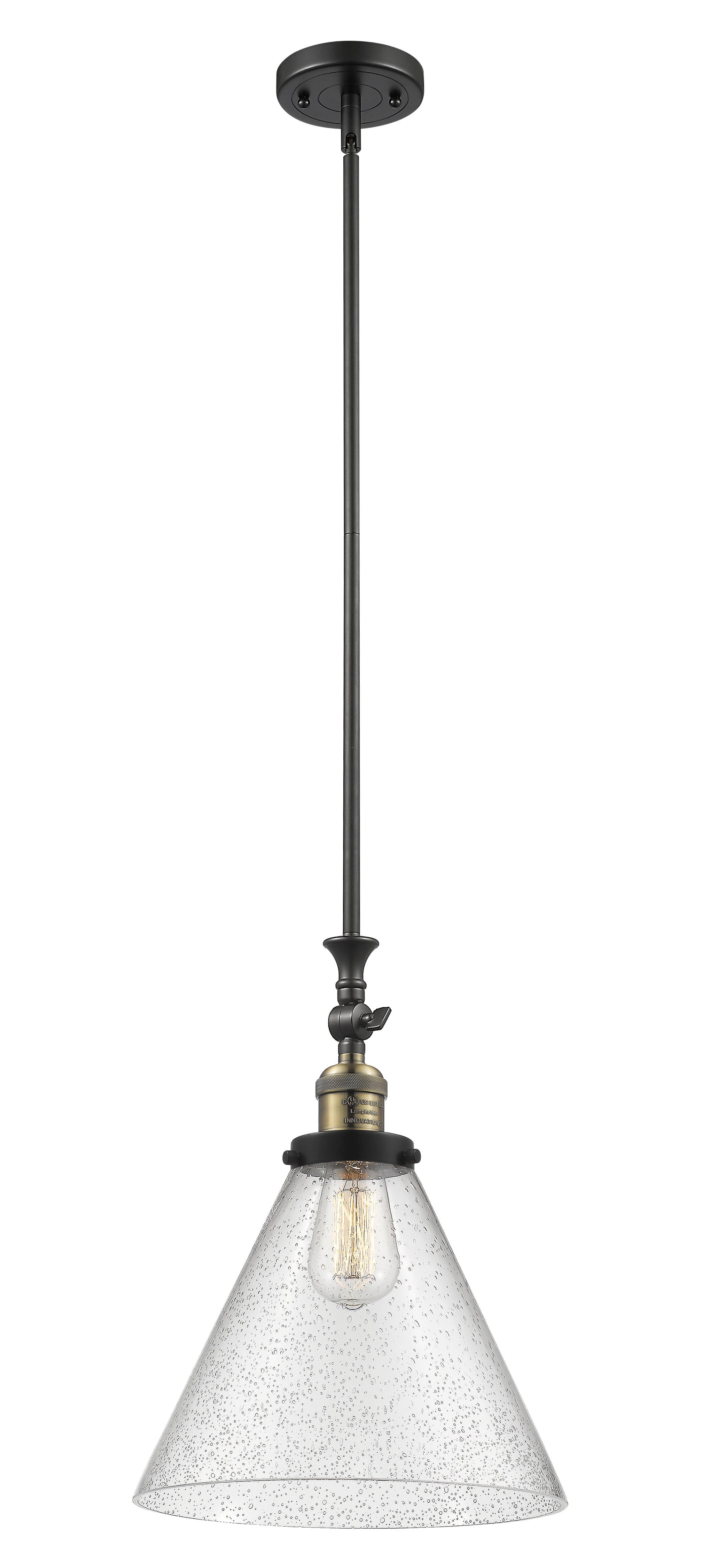 Franklin Restoration Antique Brass Mini Pendant