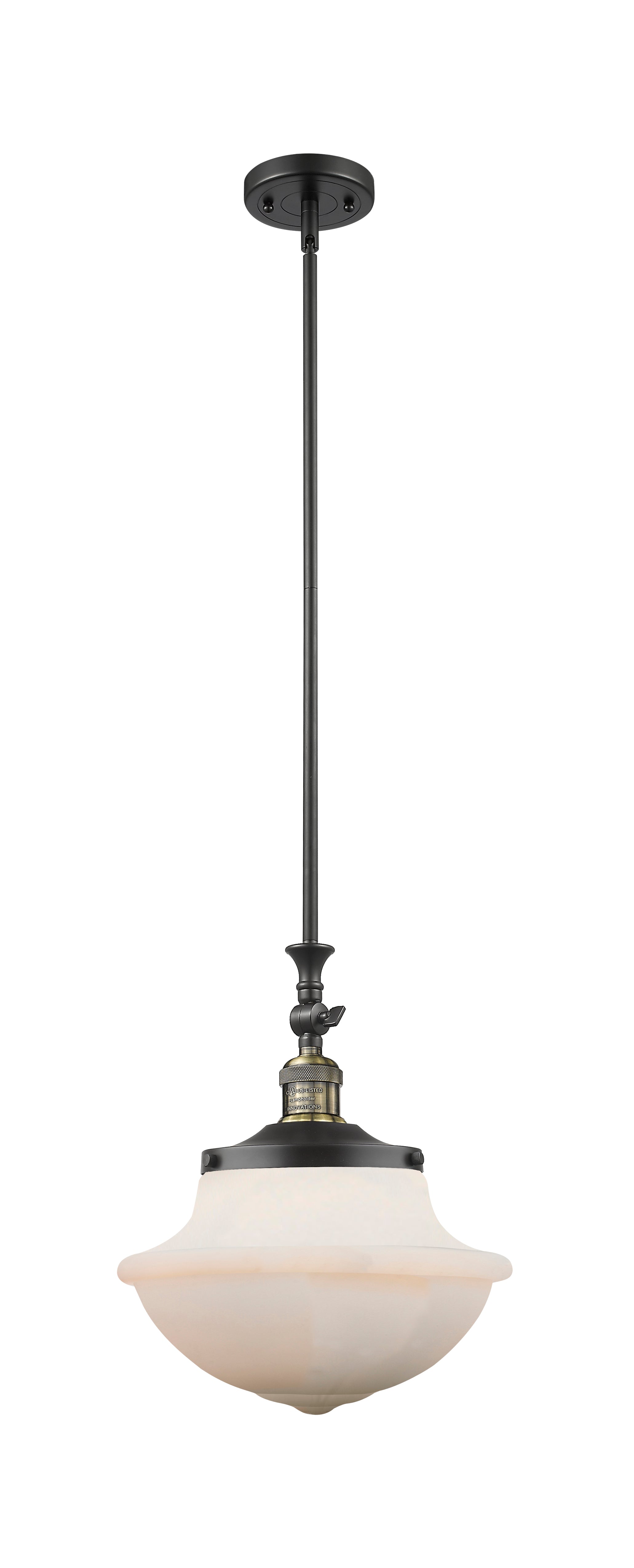 Franklin Restoration Mini Pendant Antique Brass