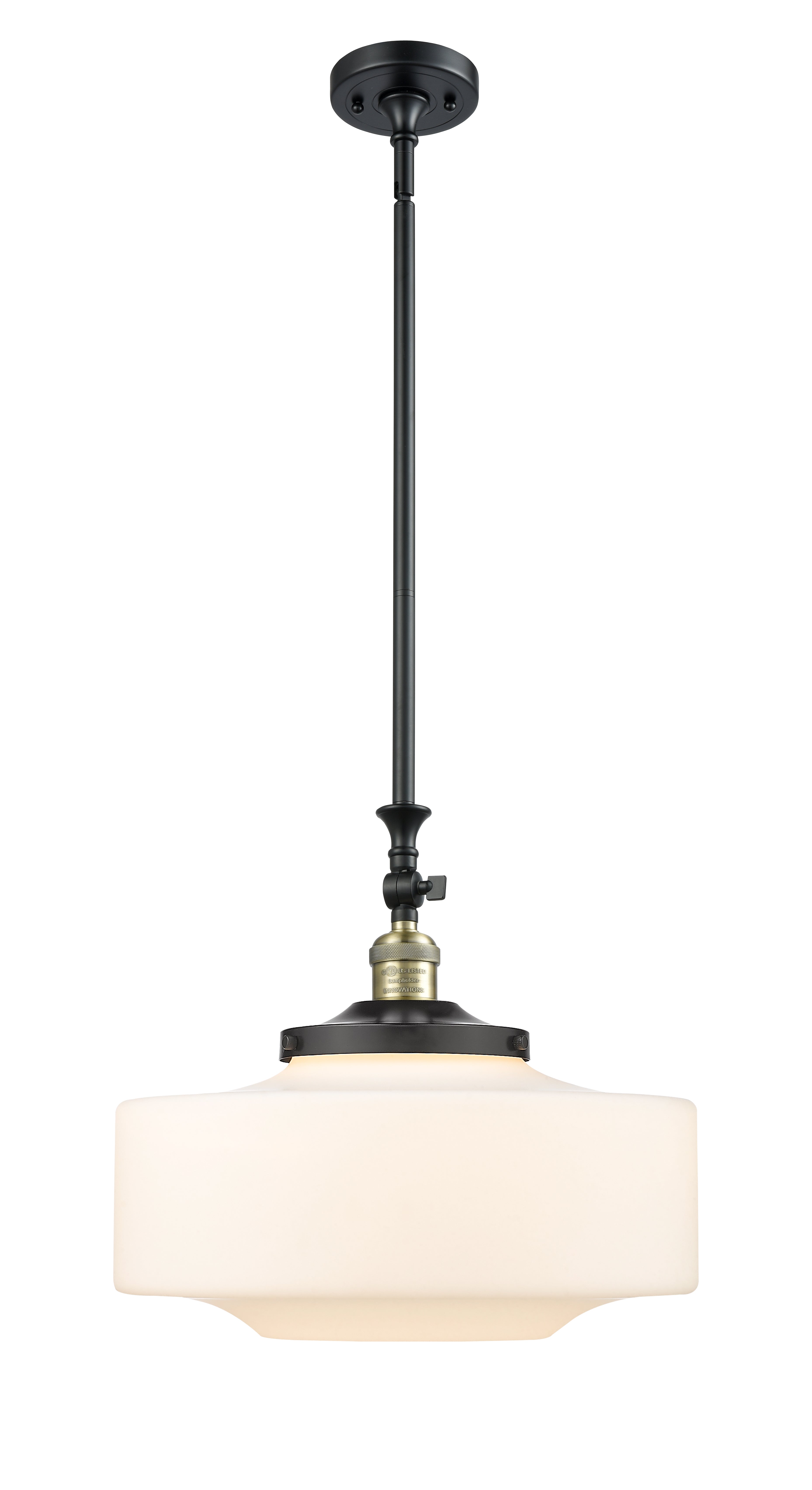 Franklin Restoration Mini Pendant Antique Brass