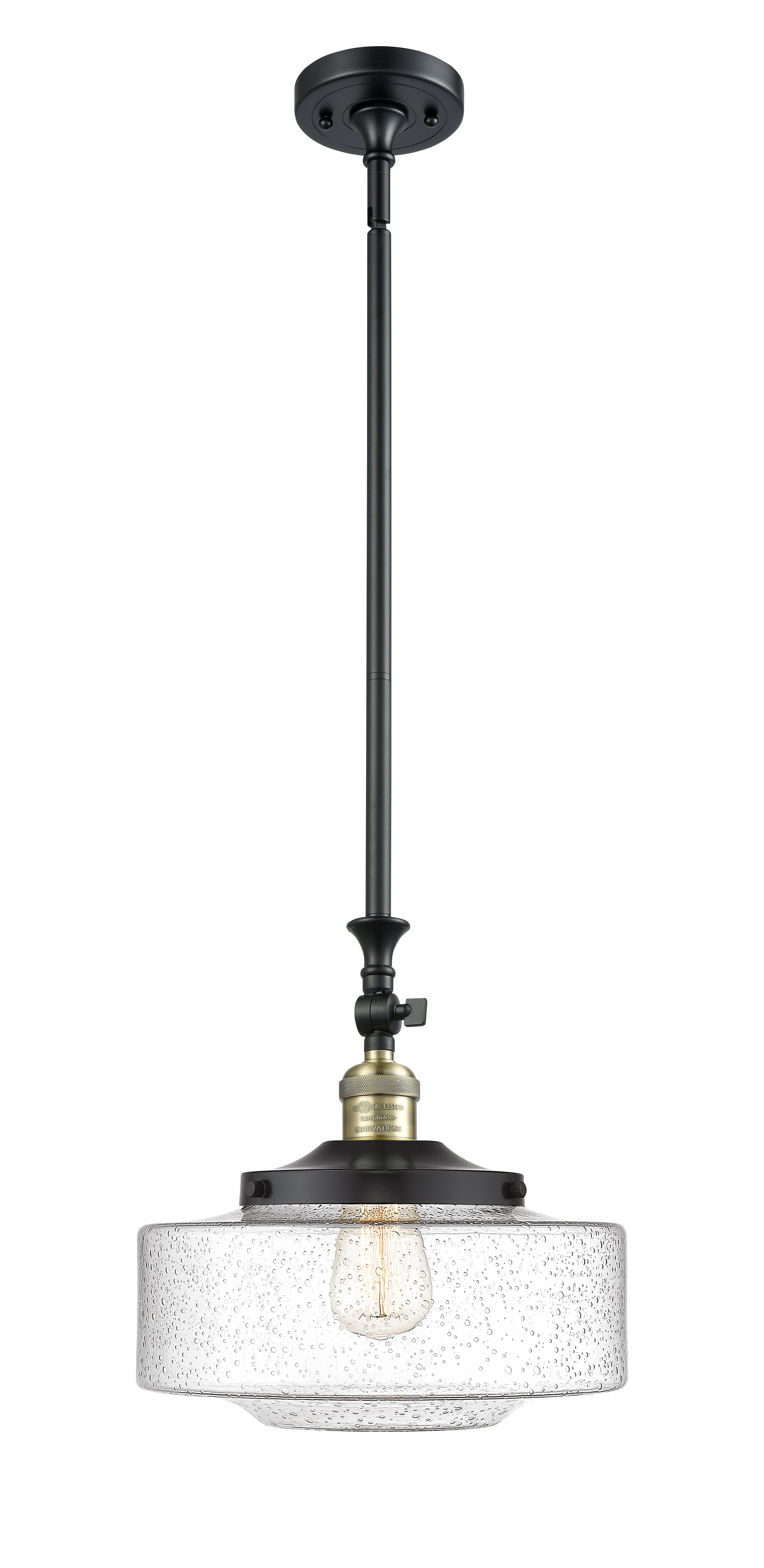 Franklin Restoration Mini Pendant Antique Brass