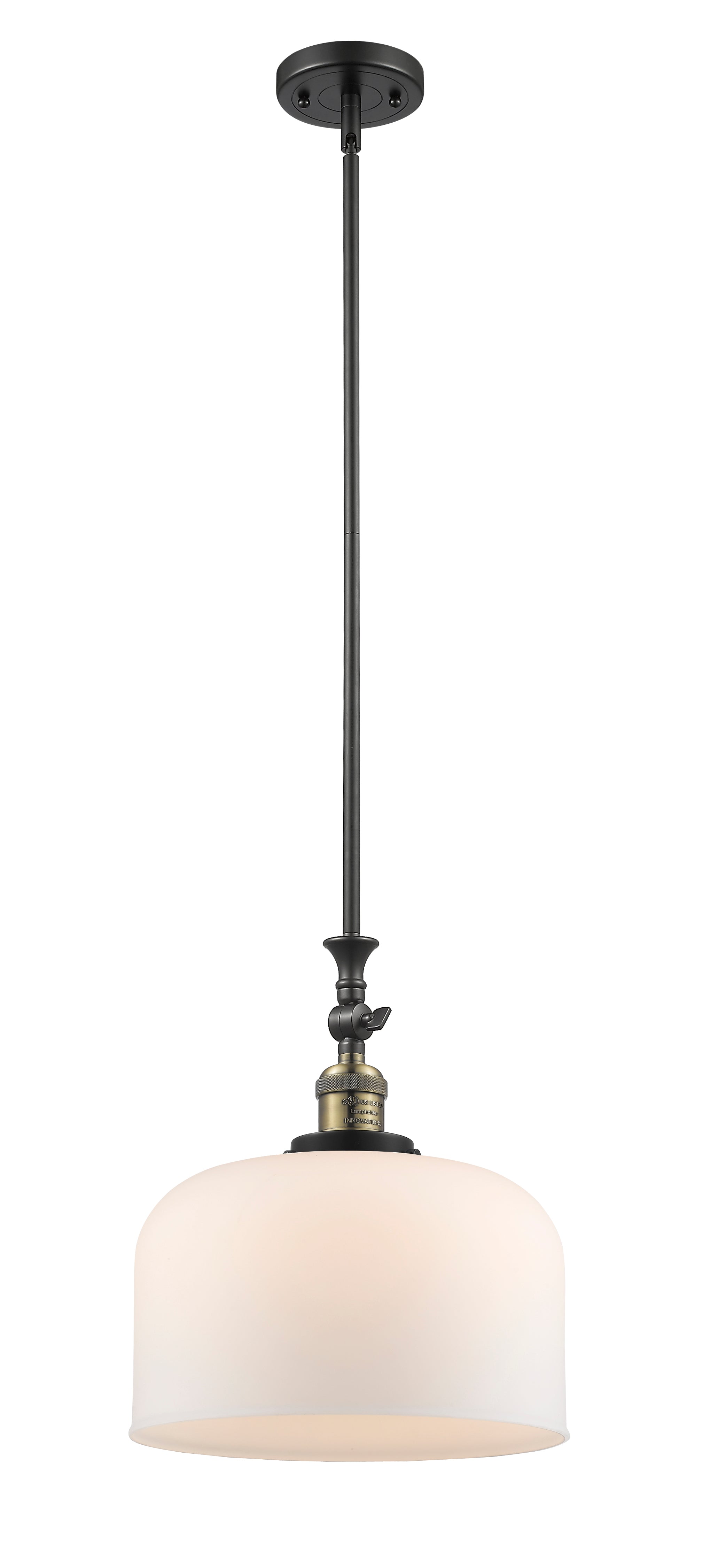 Franklin Restoration Mini Pendant Antique Brass