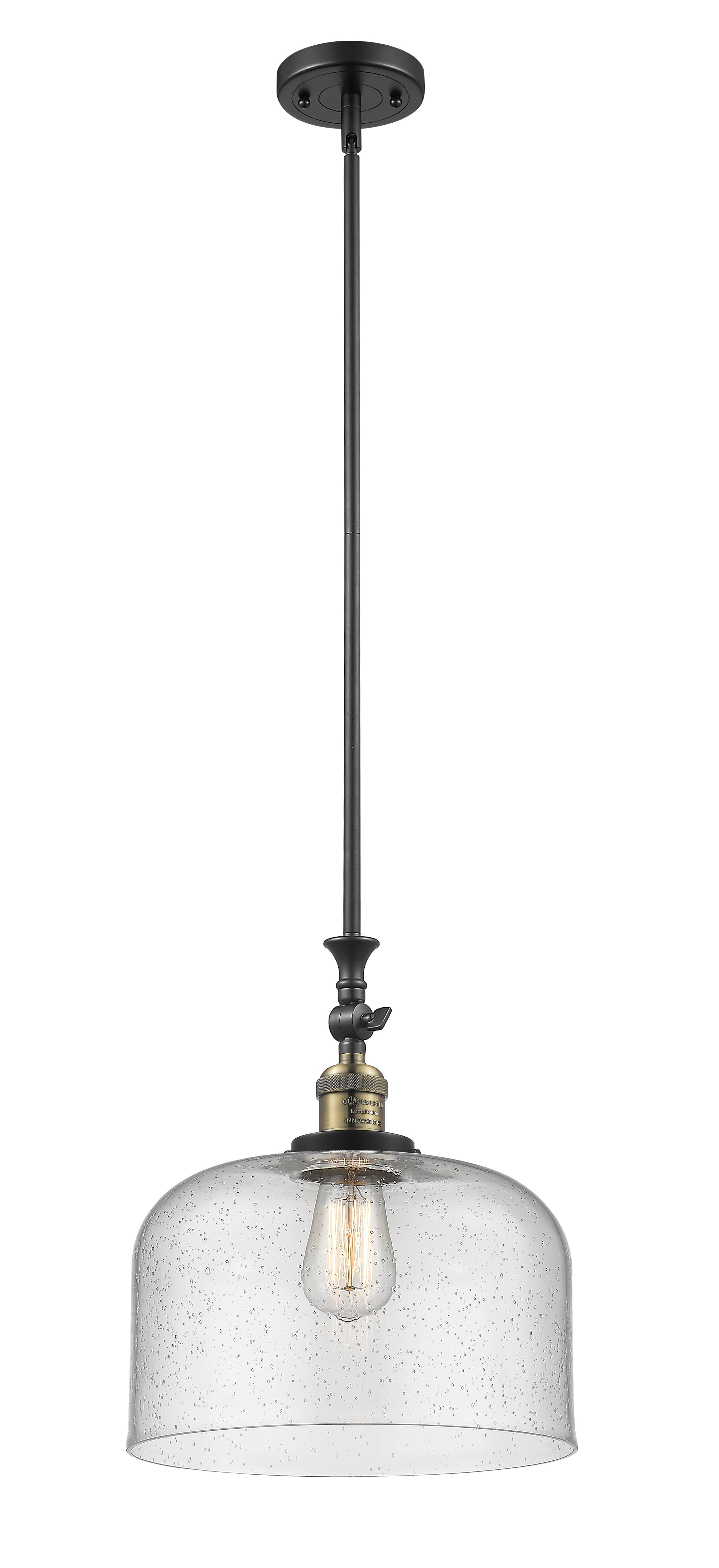 Franklin Restoration Mini Pendant Antique Brass