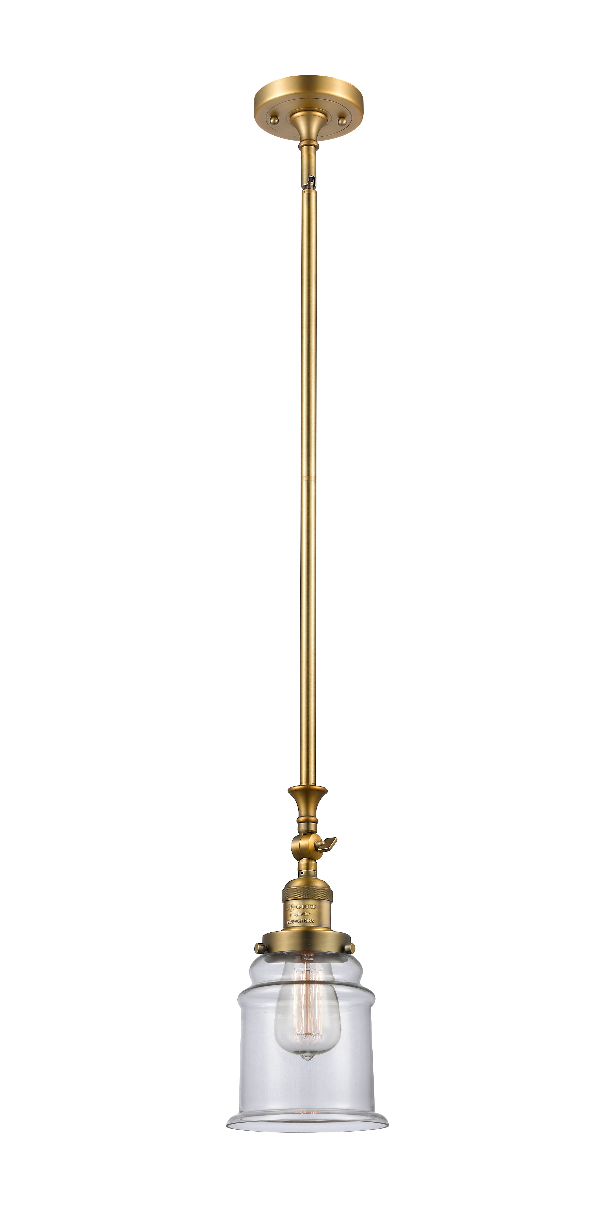 Franklin Restoration Mini Pendant Antique Brass